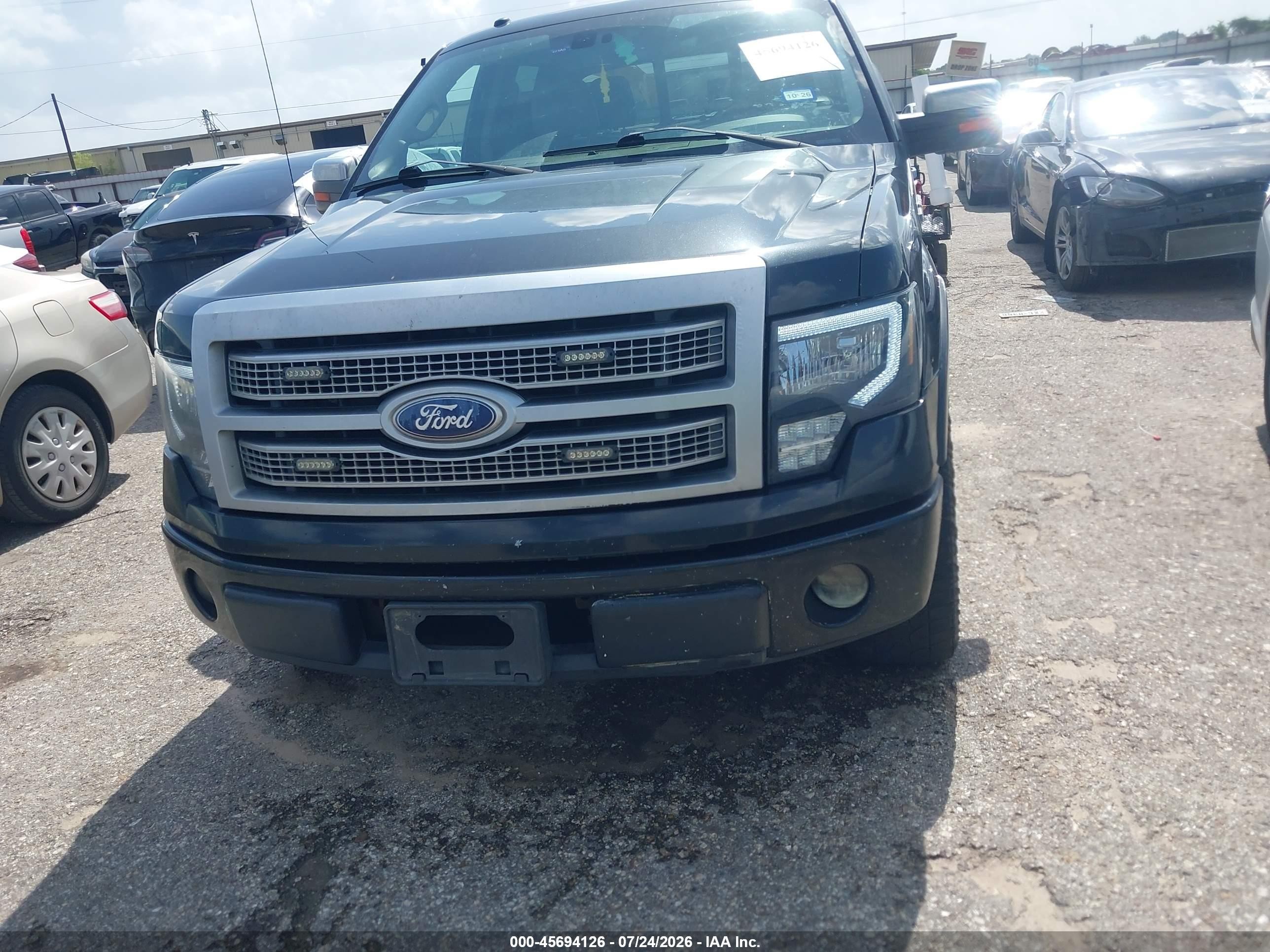 2010 Ford F-150 Fx2 Sport/harley-davidson/king Ranch/lariat/platinum/xl/xlt Черный vin: 1FTFW1CV0AFA08104