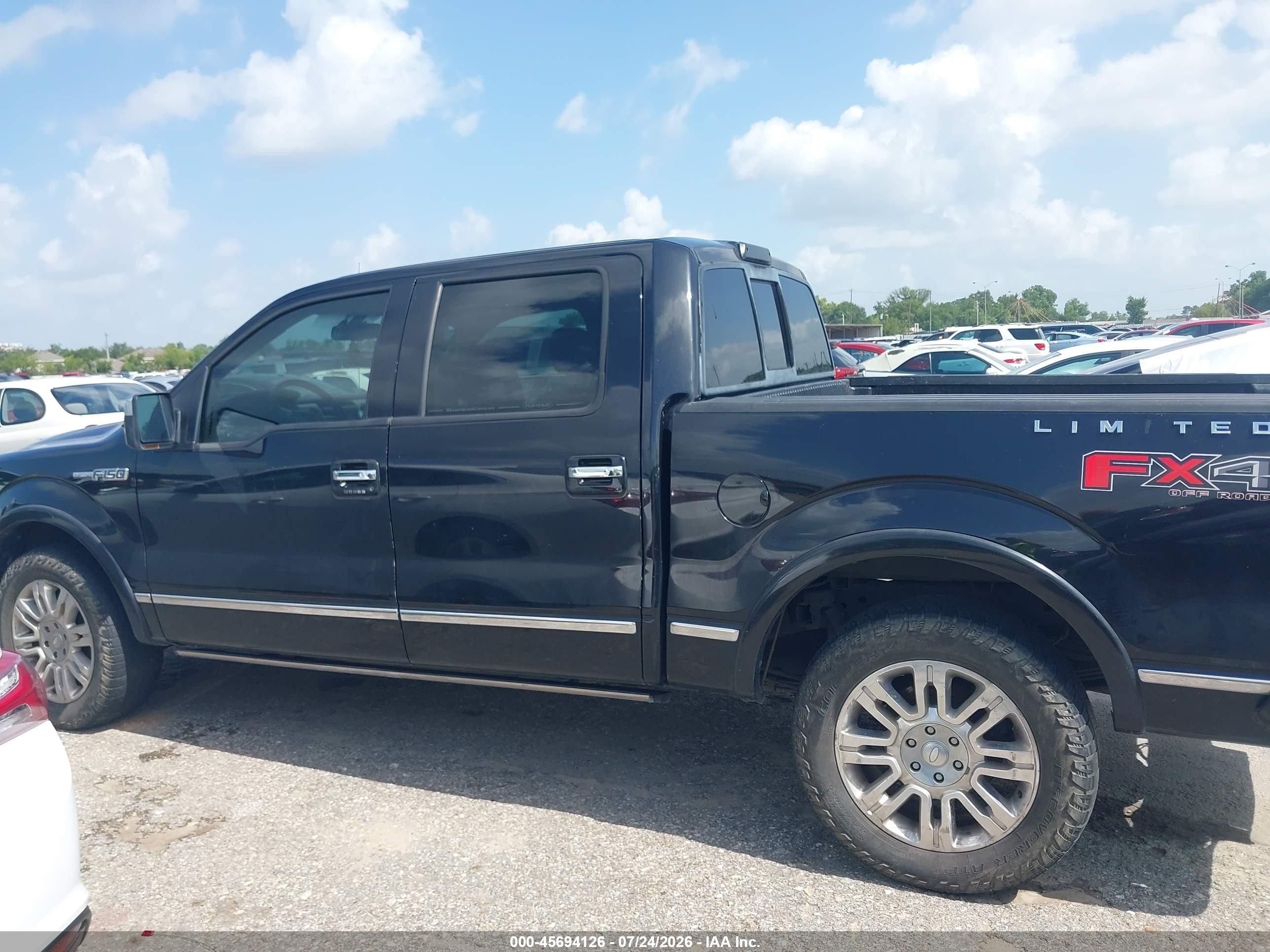 2010 Ford F-150 Fx2 Sport/harley-davidson/king Ranch/lariat/platinum/xl/xlt Черный vin: 1FTFW1CV0AFA08104