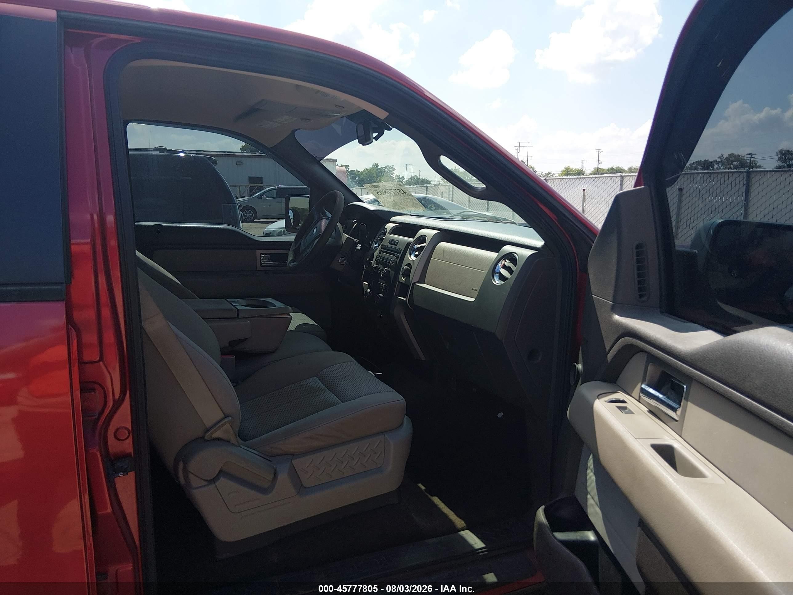 2010 Ford F-150 Xlt Red vin: 1FTFW1CV0AFA14761