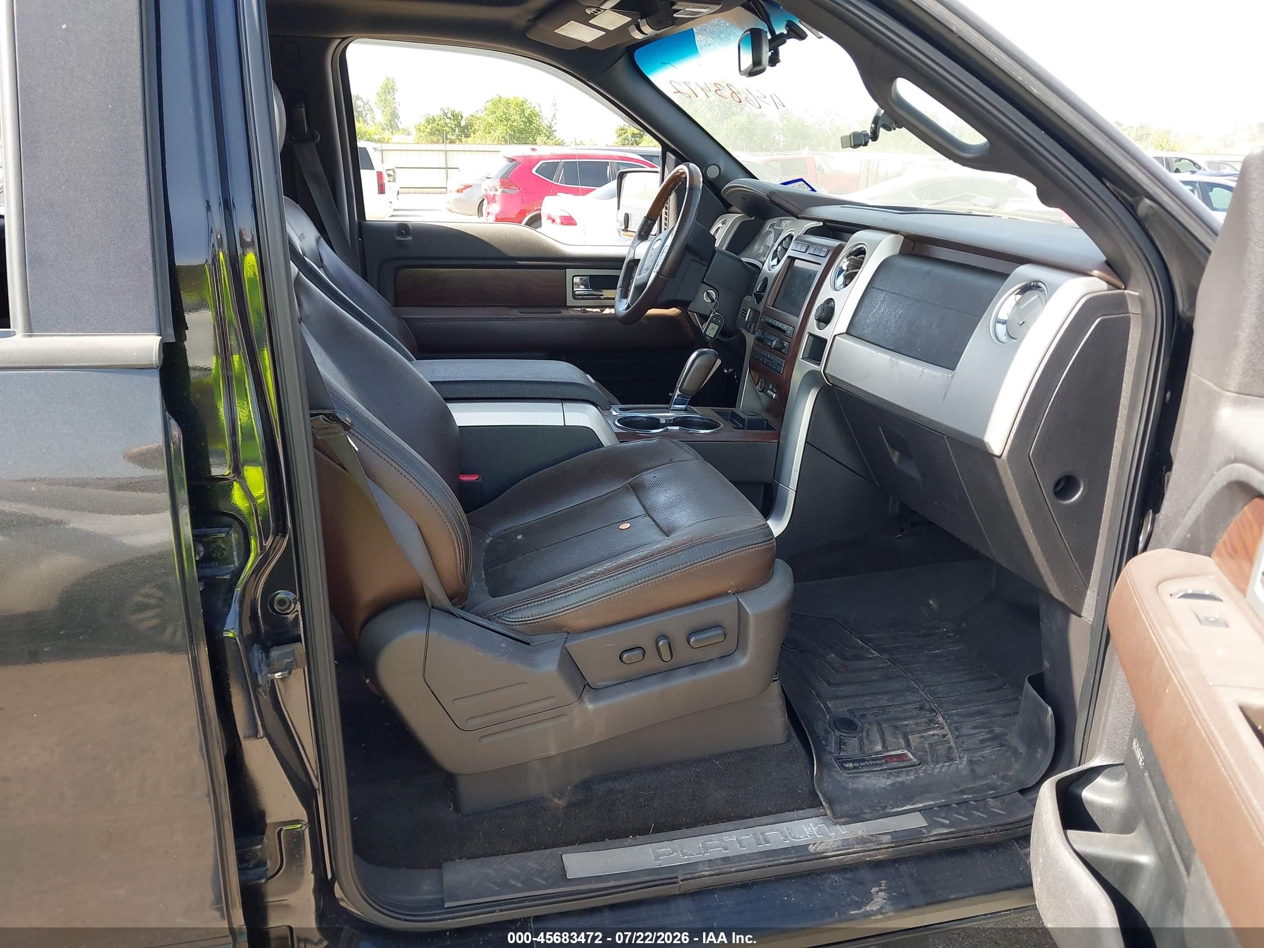2010 Ford F-150 Platinum Black vin: 1FTFW1CV0AFA28336