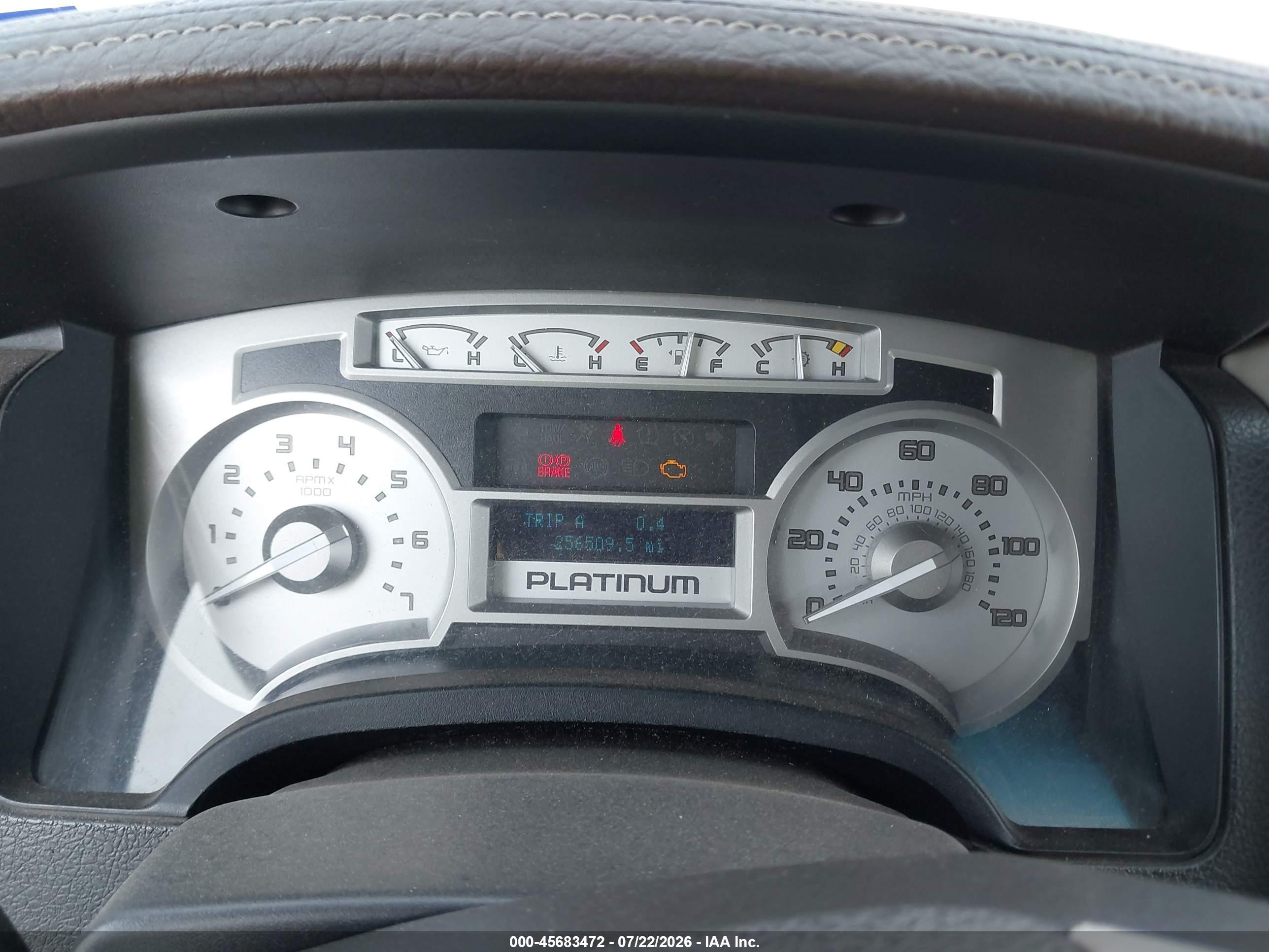 2010 Ford F-150 Platinum Black vin: 1FTFW1CV0AFA28336