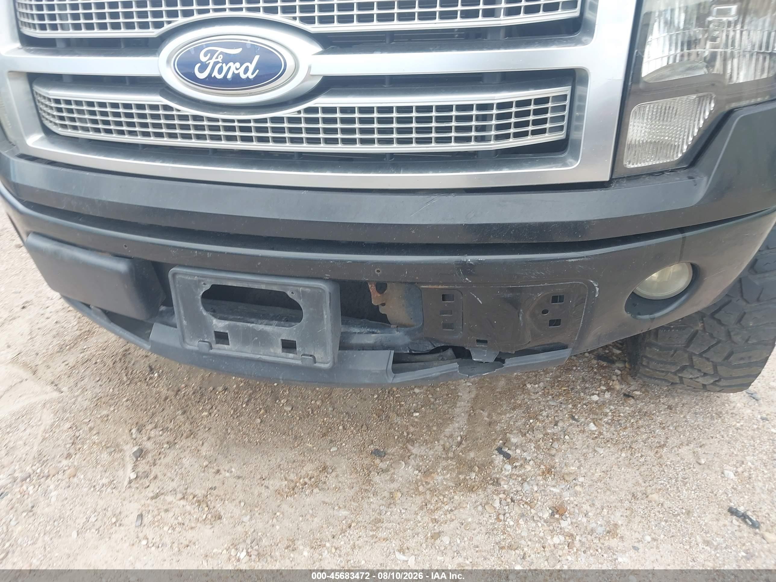 2010 Ford F-150 Platinum Black vin: 1FTFW1CV0AFA28336