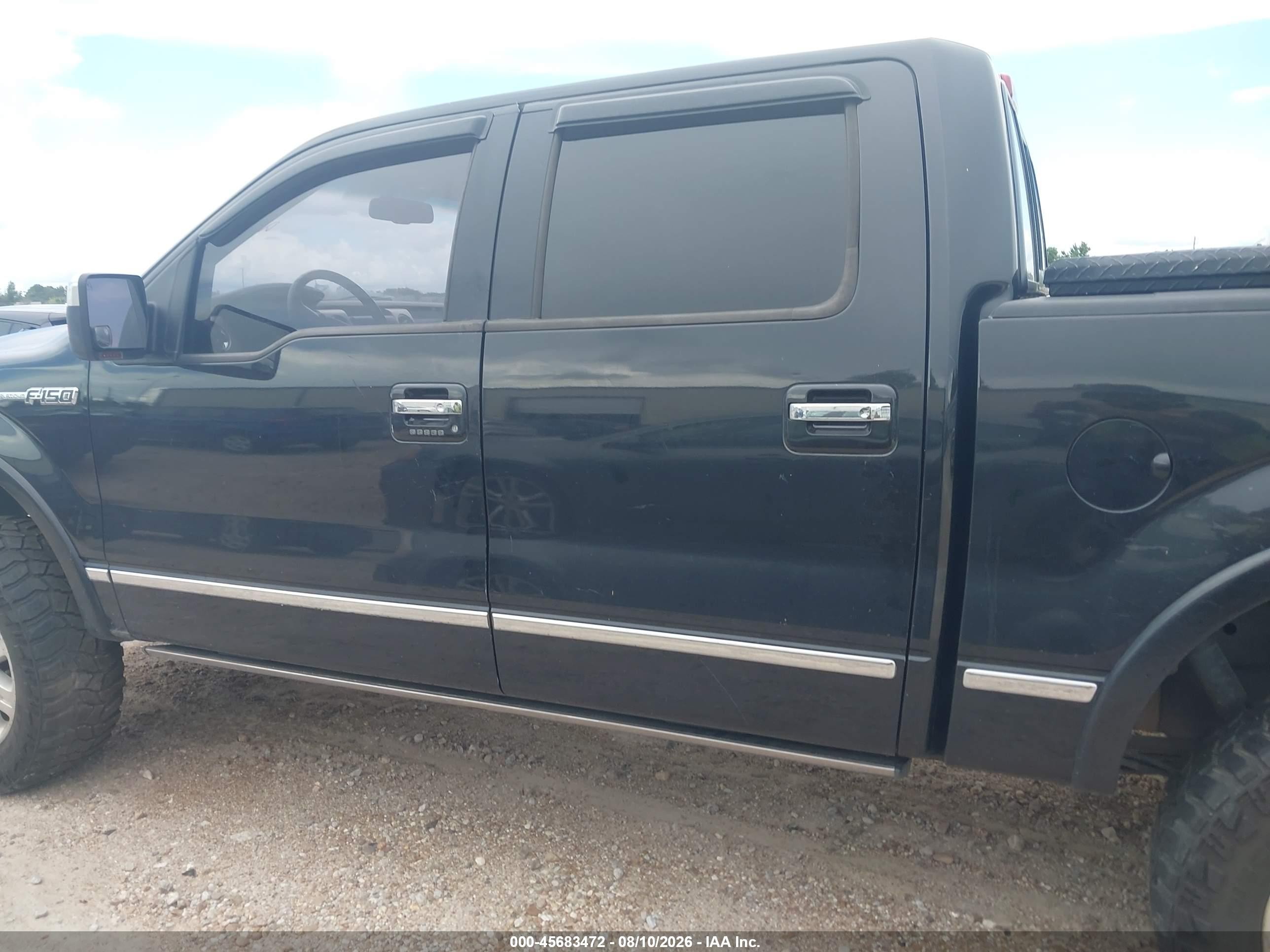2010 Ford F-150 Platinum Black vin: 1FTFW1CV0AFA28336