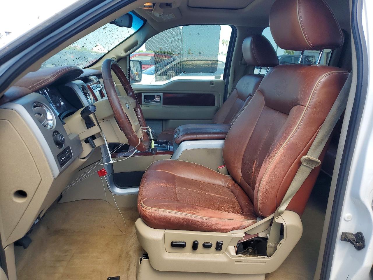 2010 Ford F150 Supercrew Белый vin: 1FTFW1CV0AKB33188