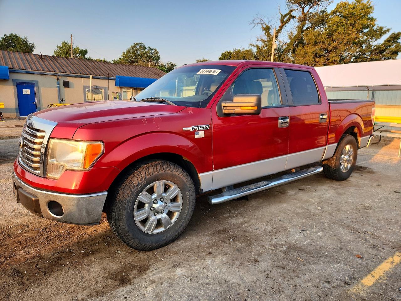 2010 Ford F150 Supercrew Red vin: 1FTFW1CV0AKE29120