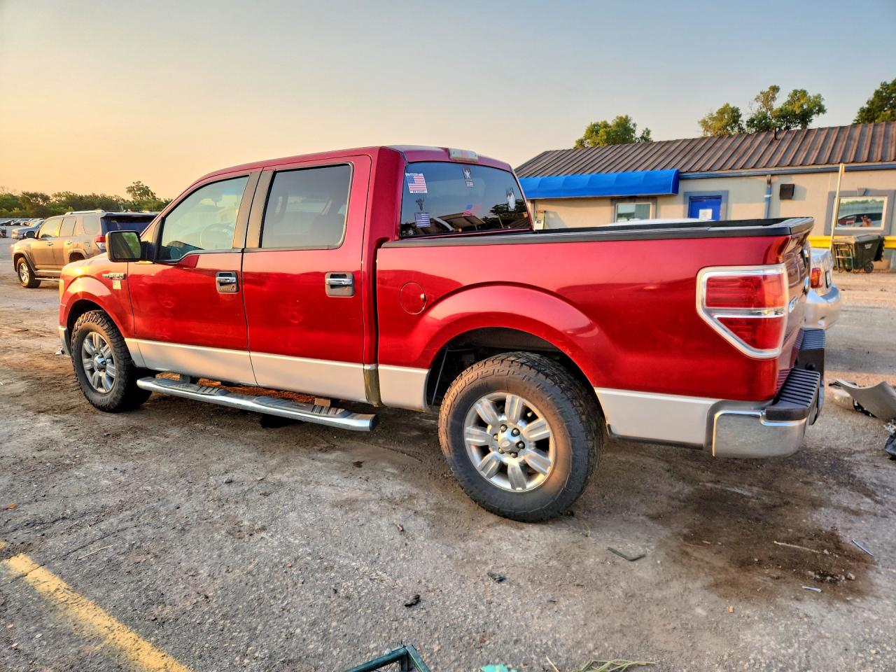 2010 Ford F150 Supercrew Red vin: 1FTFW1CV0AKE29120