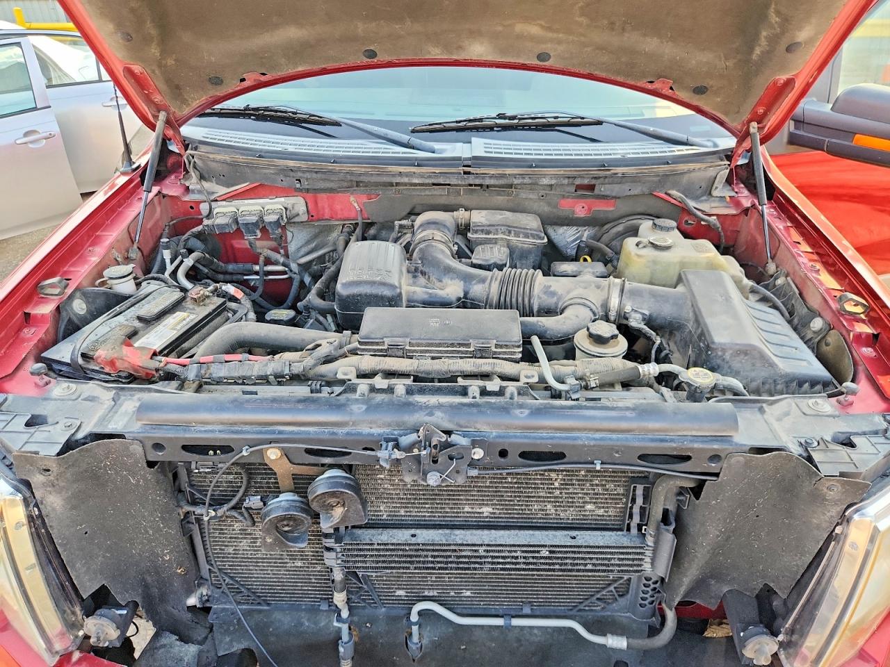 2010 Ford F150 Supercrew Red vin: 1FTFW1CV0AKE29120