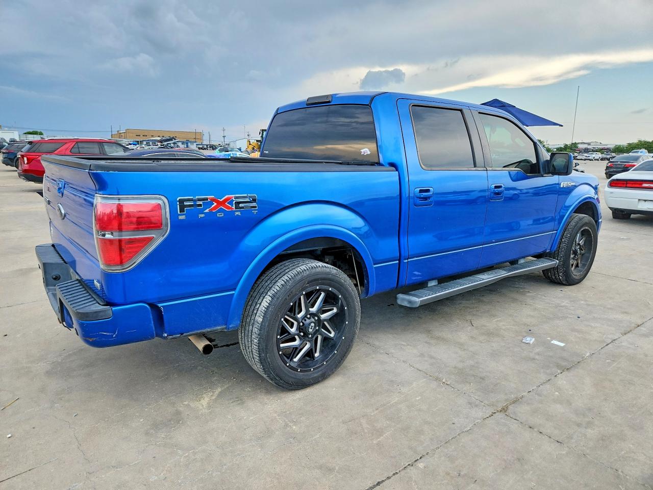 2010 Ford F150 Supercrew Blue vin: 1FTFW1CV0AKE57824
