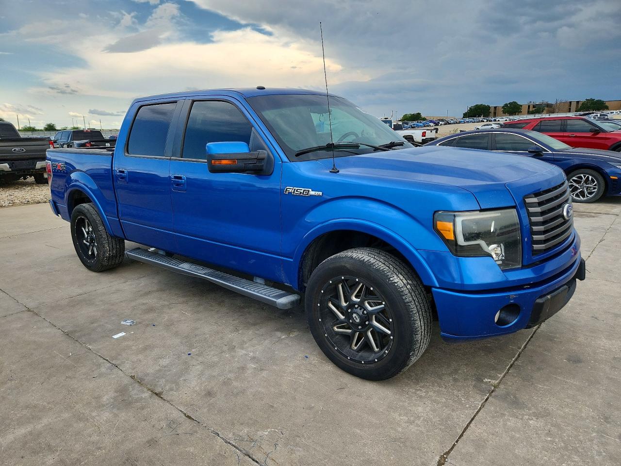 2010 Ford F150 Supercrew Blue vin: 1FTFW1CV0AKE57824