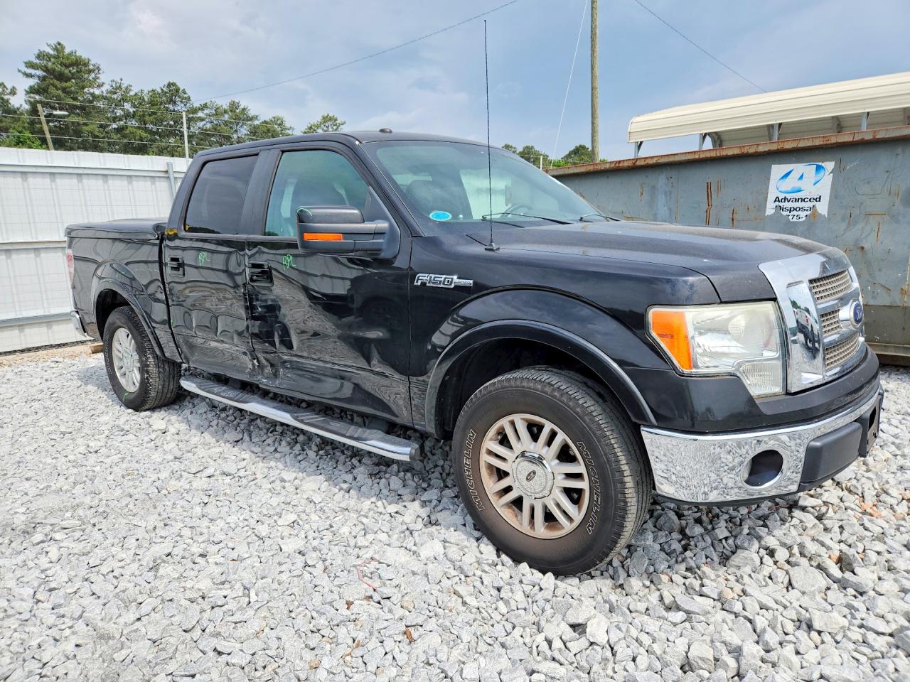 2010 Ford F150 Supercrew Black vin: 1FTFW1CV1AFA03445