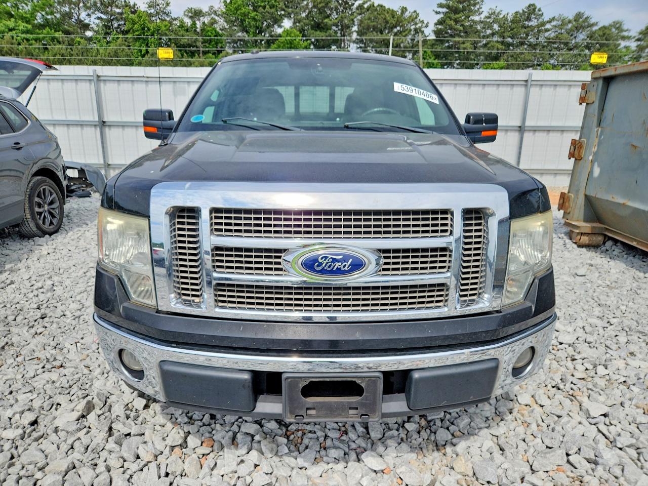 2010 Ford F150 Supercrew Black vin: 1FTFW1CV1AFA03445