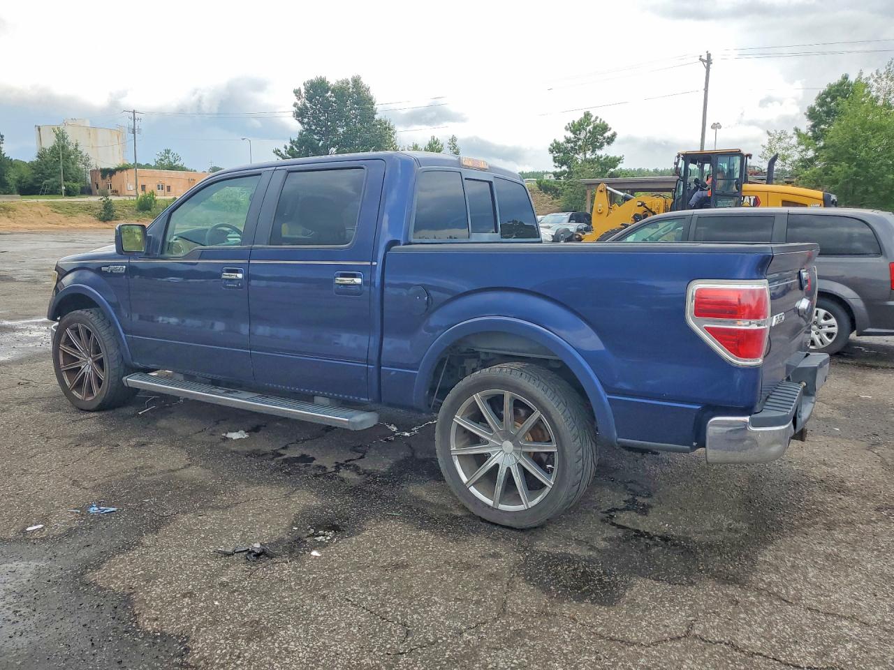 2010 Ford F150 Supercrew Blue vin: 1FTFW1CV1AFB17333