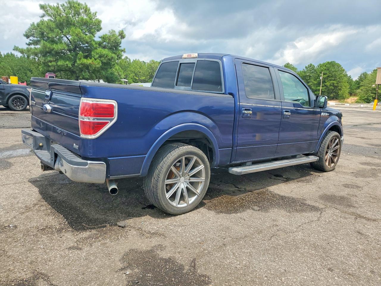 2010 Ford F150 Supercrew Blue vin: 1FTFW1CV1AFB17333