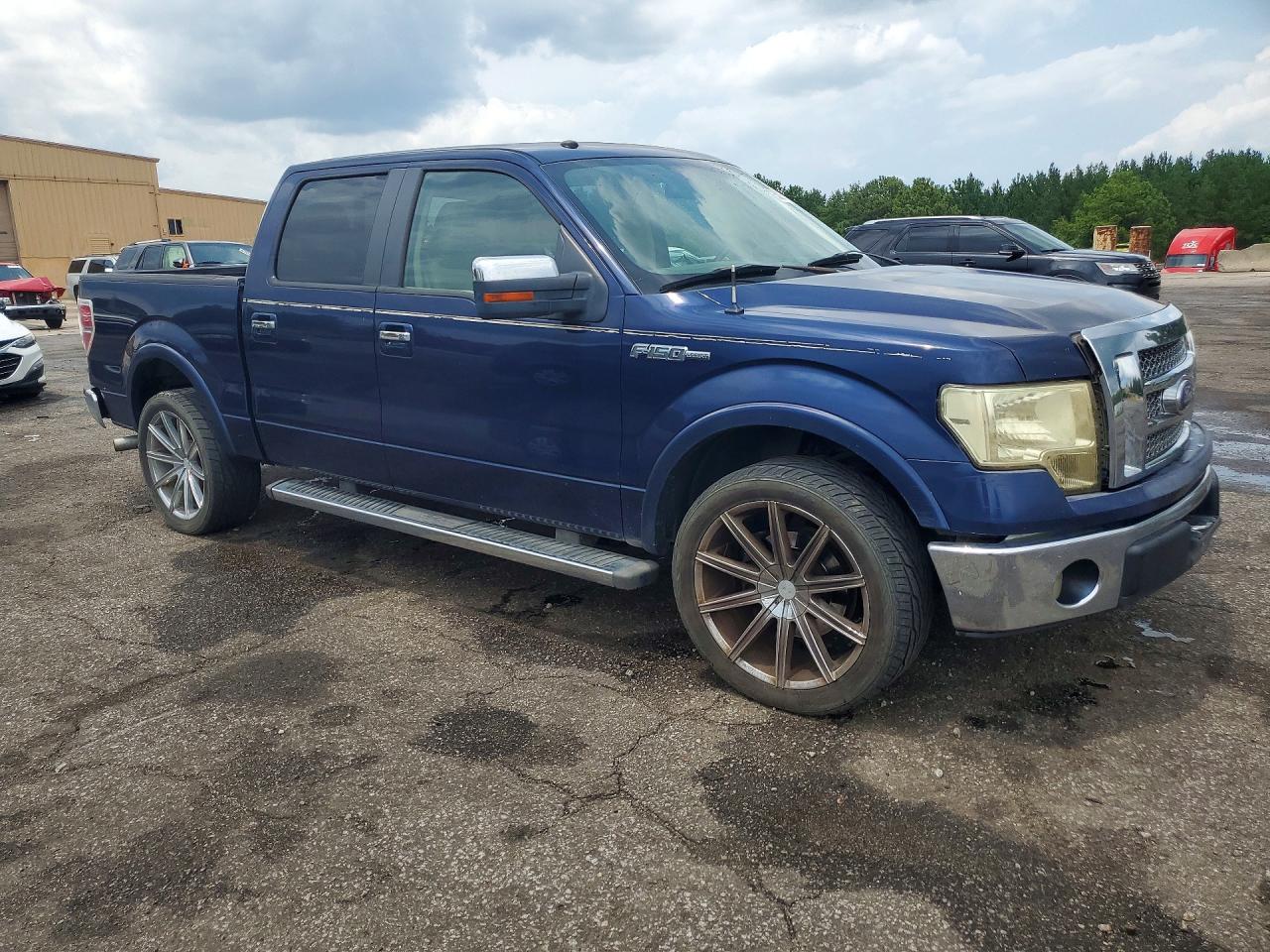 2010 Ford F150 Supercrew Blue vin: 1FTFW1CV1AFB17333