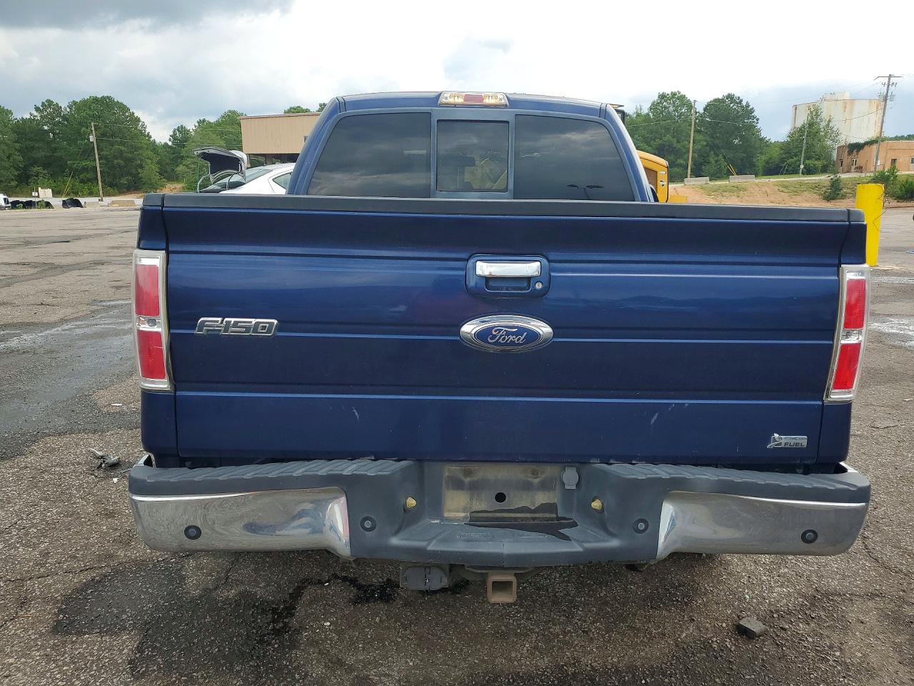 2010 Ford F150 Supercrew Blue vin: 1FTFW1CV1AFB17333