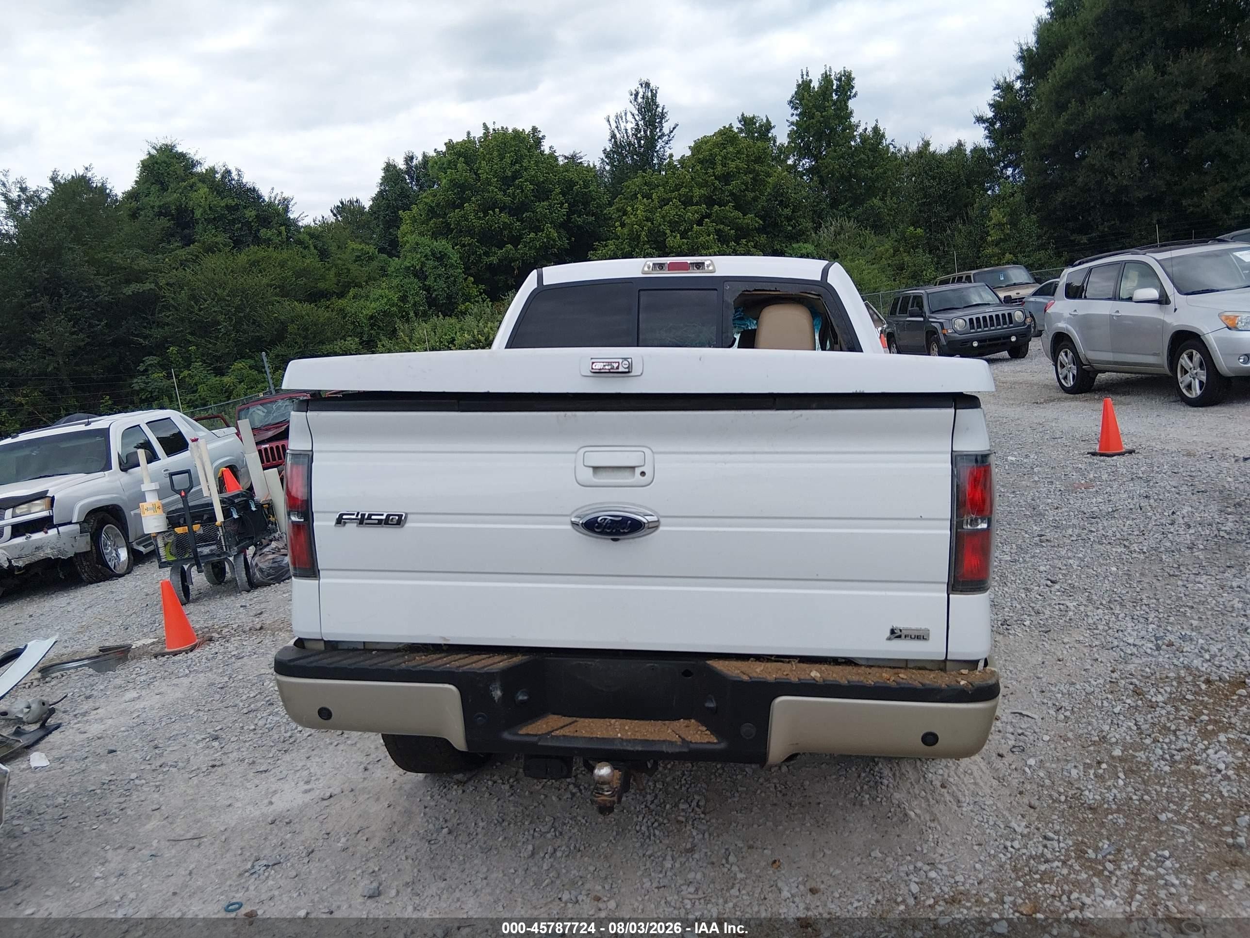 2010 Ford F-150 Fx2 Sport/harley-davidson/king Ranch/lariat/platinum/xl/xlt White vin: 1FTFW1CV1AFD29746