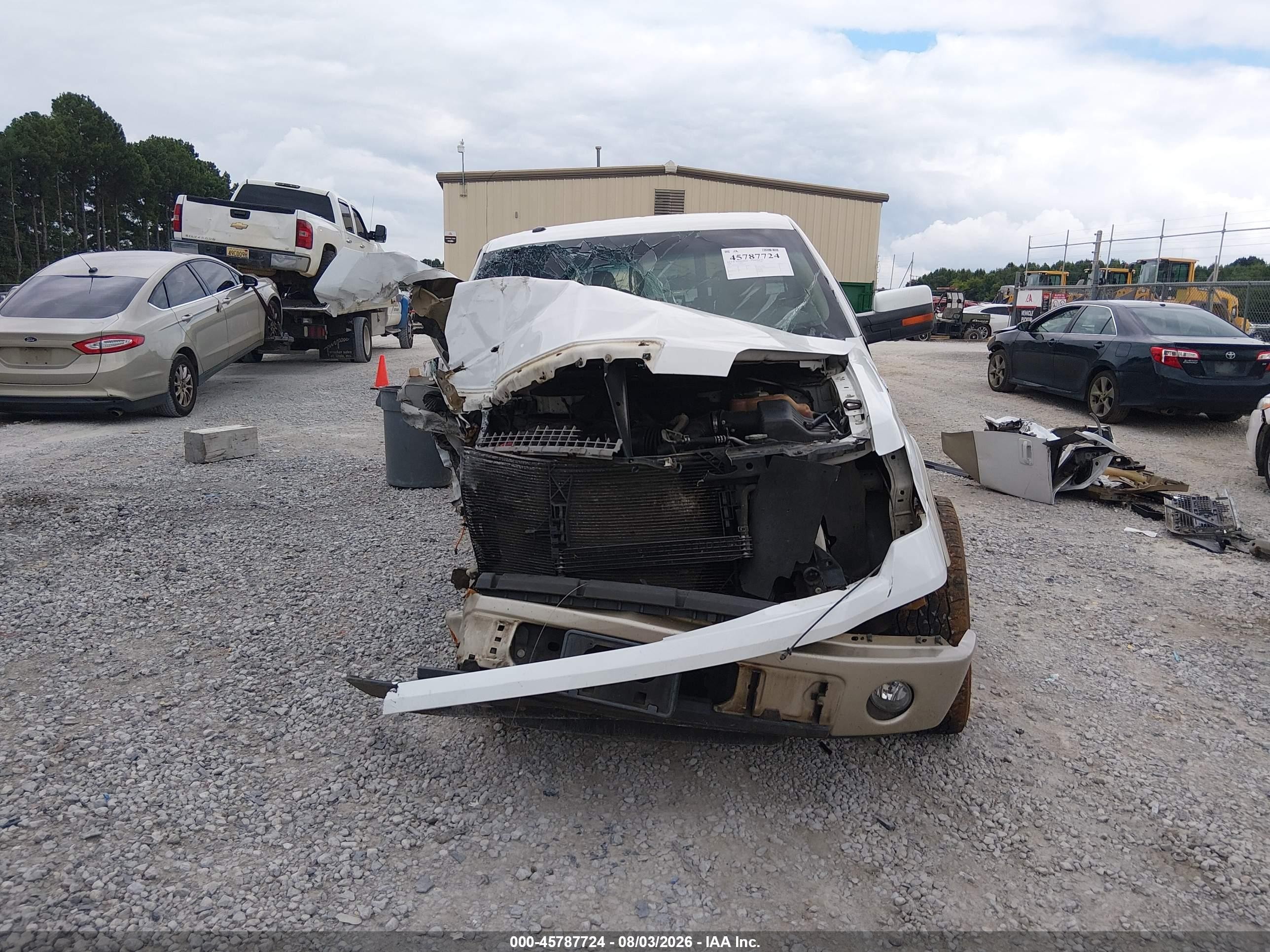 2010 Ford F-150 Fx2 Sport/harley-davidson/king Ranch/lariat/platinum/xl/xlt White vin: 1FTFW1CV1AFD29746