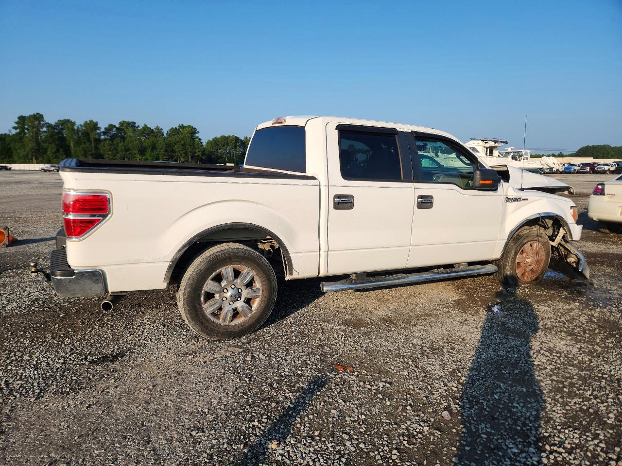 2010 Ford F150 Supercrew White vin: 1FTFW1CV1AFD48670