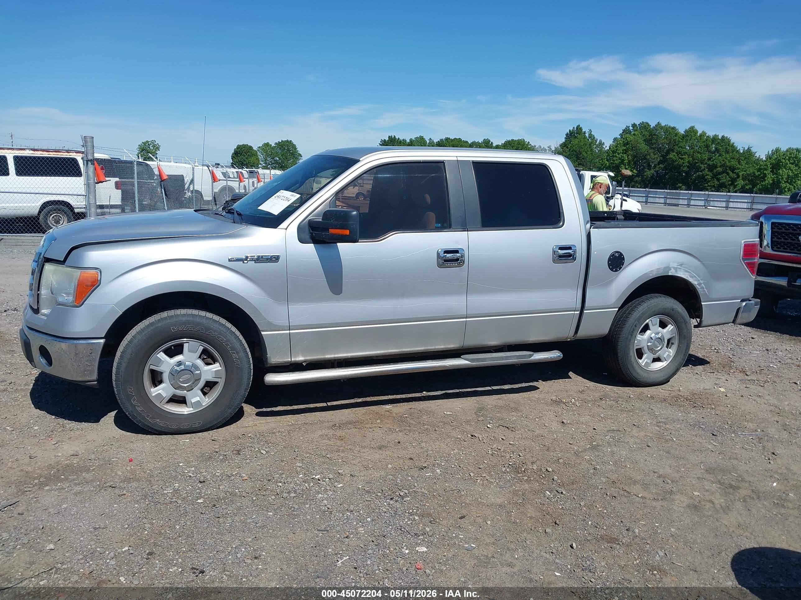 2010 Ford F-150 Fx2 Sport/harley-davidson/king Ranch/lariat/platinum/xl/xlt Silver vin: 1FTFW1CV1AFD94340