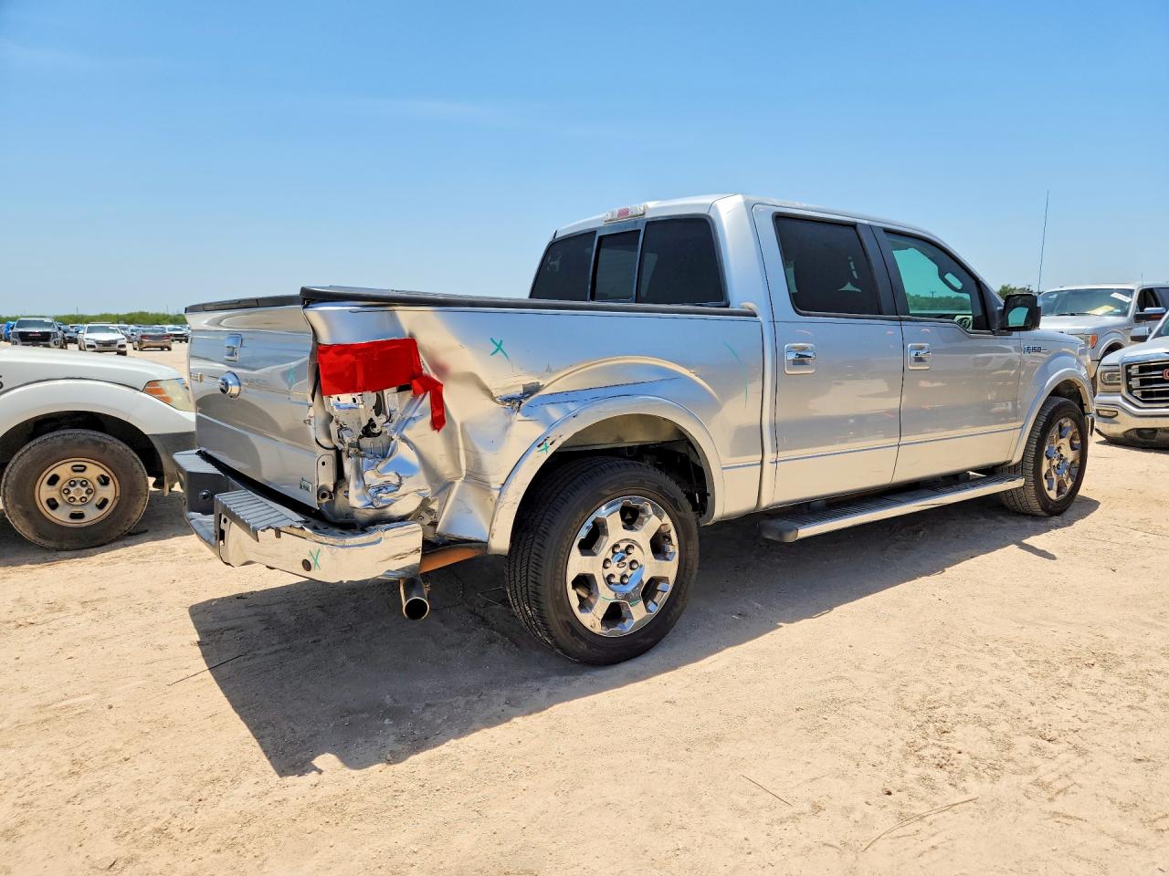 2010 Ford F150 Supercrew Silver vin: 1FTFW1CV2AFB30561