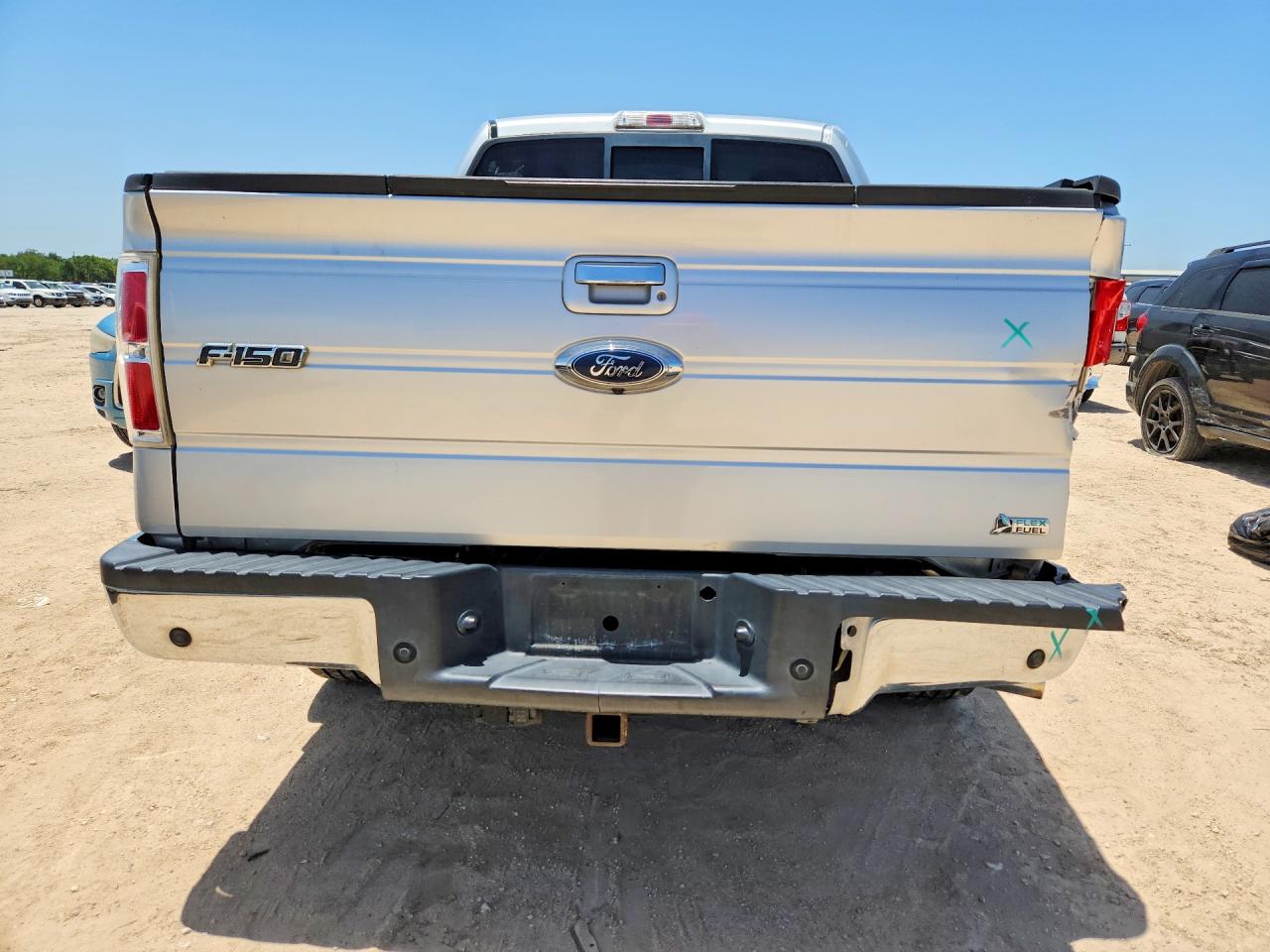 2010 Ford F150 Supercrew Silver vin: 1FTFW1CV2AFB30561