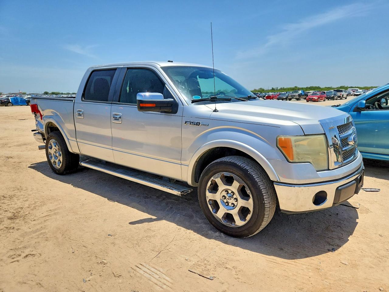 2010 Ford F150 Supercrew Silver vin: 1FTFW1CV2AFB30561