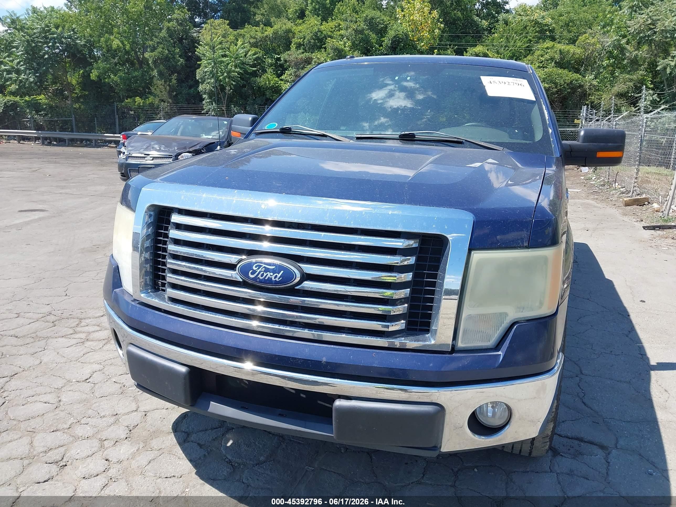 2010 Ford F-150 Fx2 Sport/harley-davidson/king Ranch/lariat/platinum/xl/xlt Blue vin: 1FTFW1CV2AFB34562