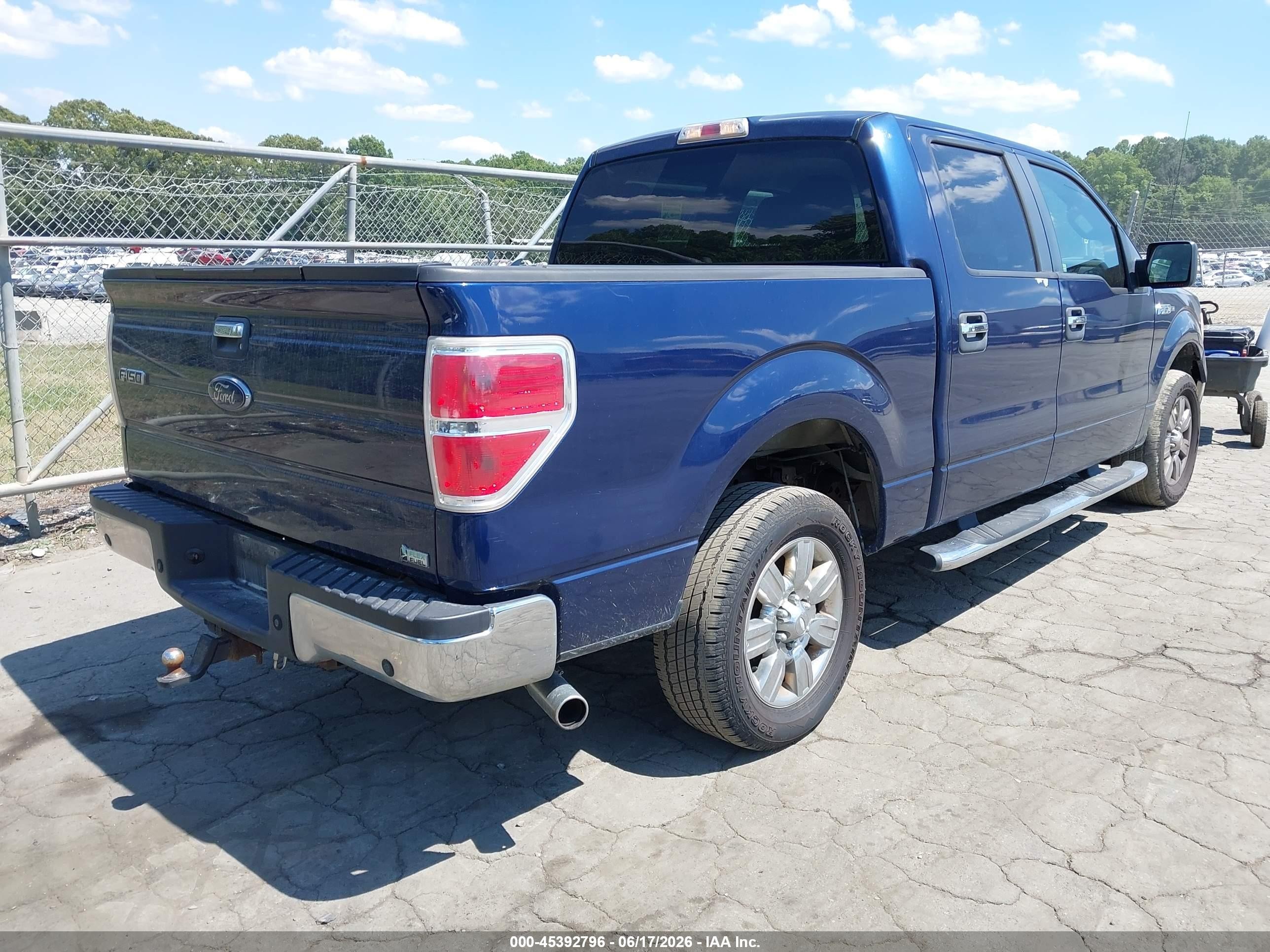 2010 Ford F-150 Fx2 Sport/harley-davidson/king Ranch/lariat/platinum/xl/xlt Blue vin: 1FTFW1CV2AFB34562