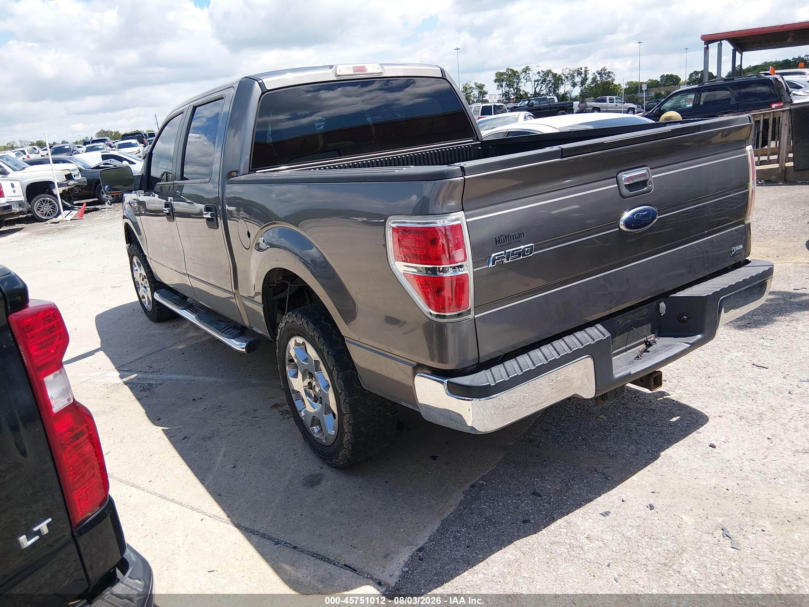 2010 Ford F-150 Fx2 Sport/harley-davidson/king Ranch/lariat/platinum/xl/xlt Gray vin: 1FTFW1CV2AFB66945