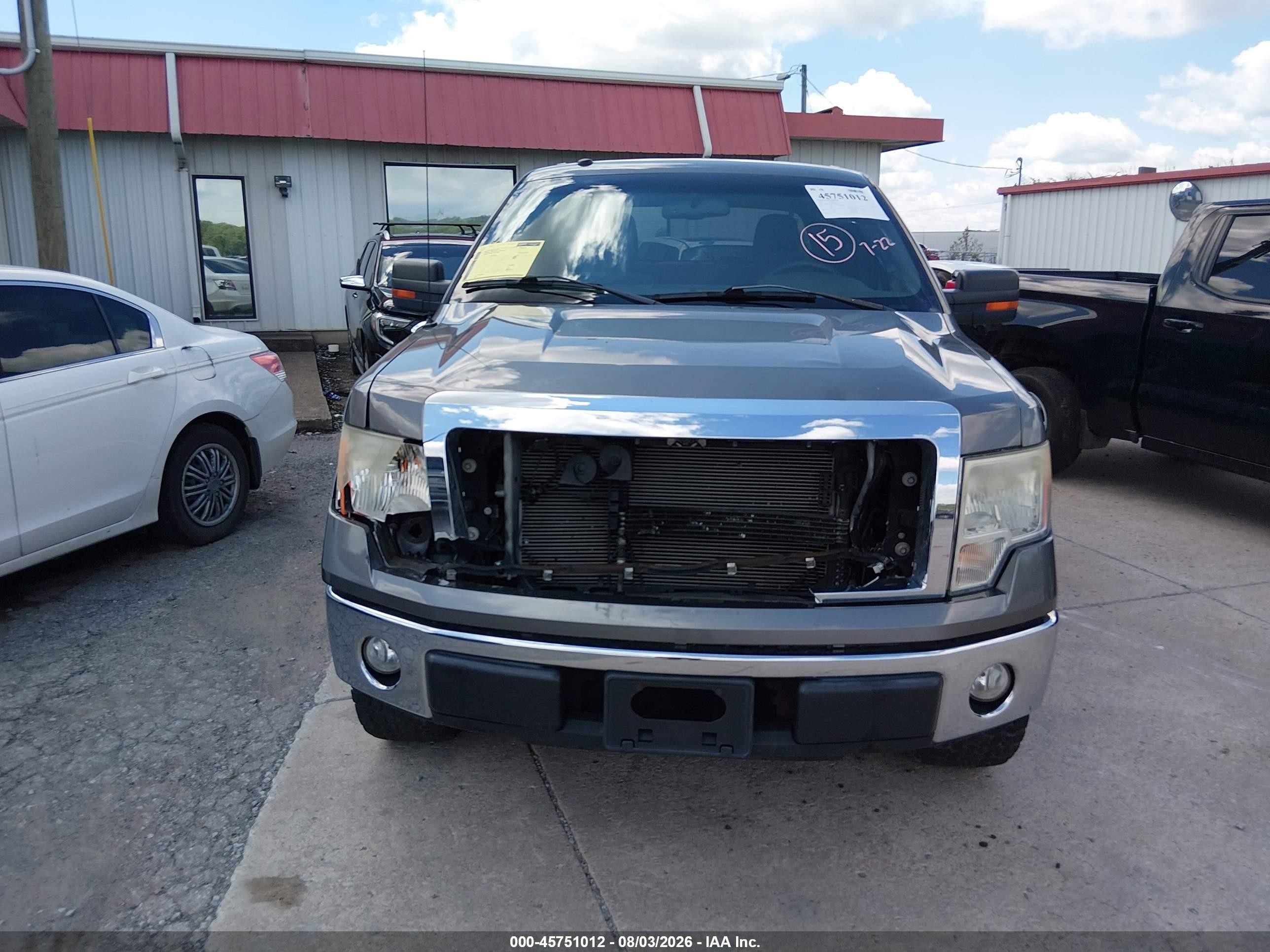 2010 Ford F-150 Fx2 Sport/harley-davidson/king Ranch/lariat/platinum/xl/xlt Gray vin: 1FTFW1CV2AFB66945
