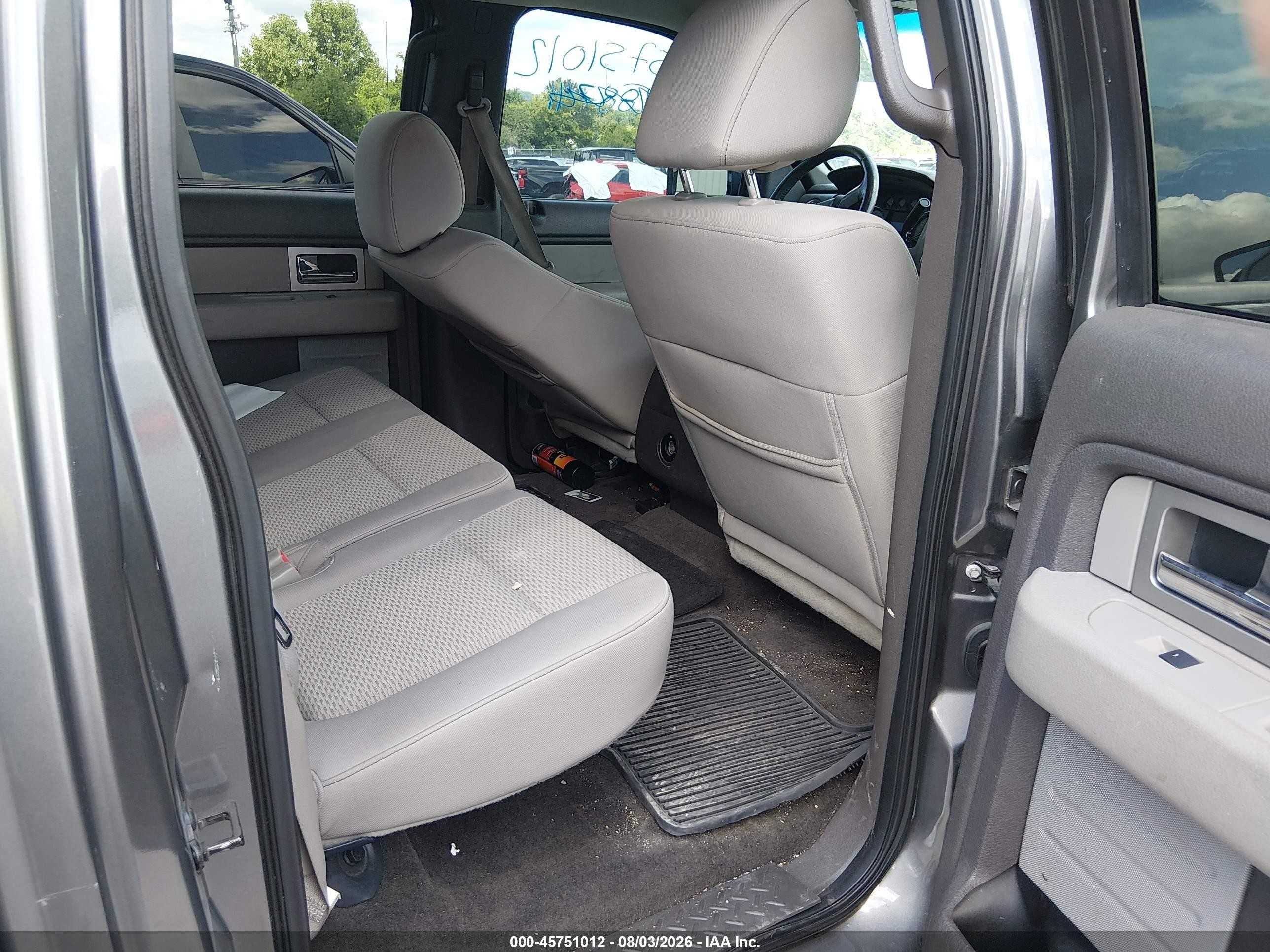 2010 Ford F-150 Fx2 Sport/harley-davidson/king Ranch/lariat/platinum/xl/xlt Gray vin: 1FTFW1CV2AFB66945