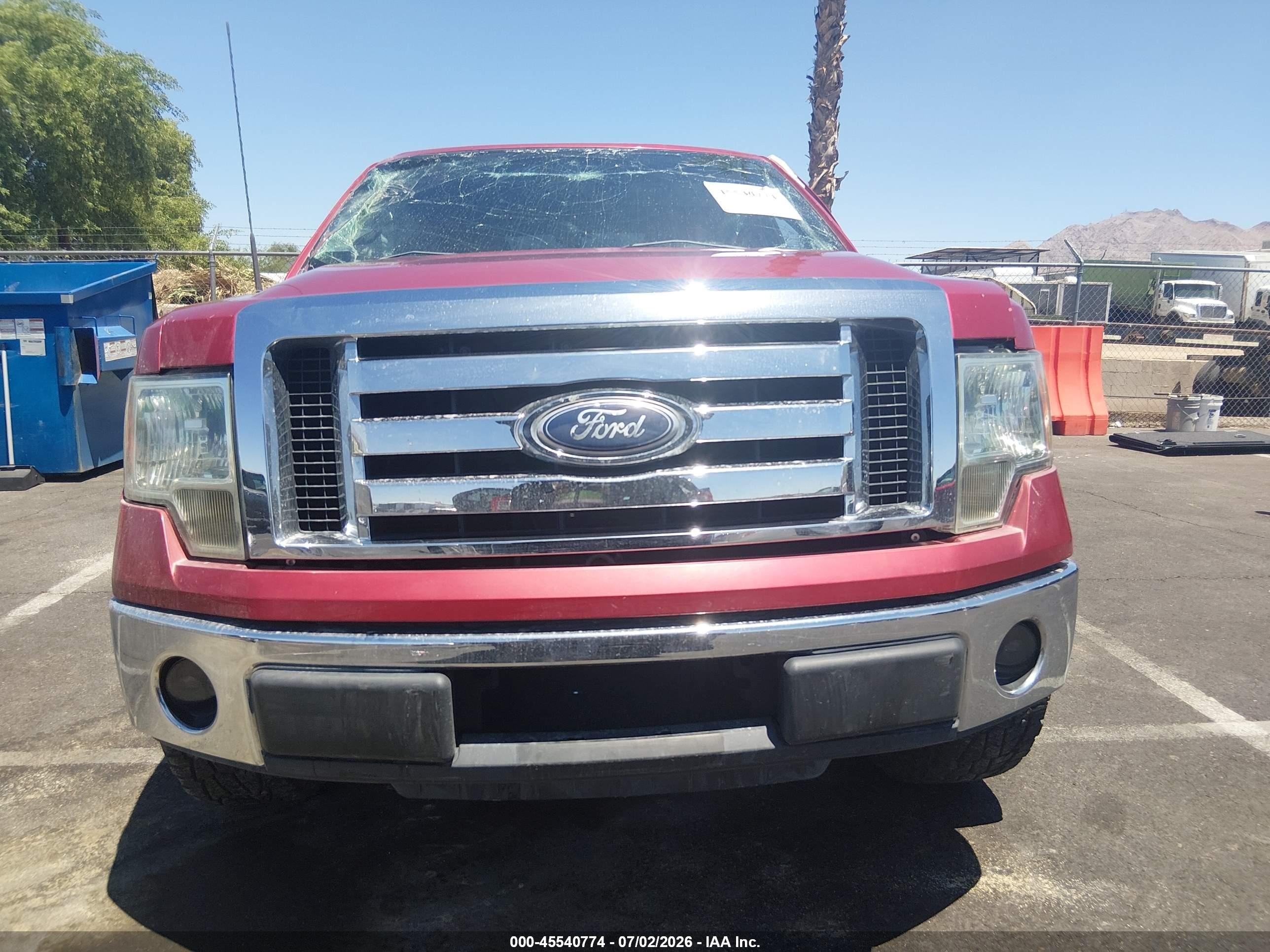 2010 Ford F-150 Fx2 Sport/harley-davidson/king Ranch/lariat/platinum/xl/xlt Red vin: 1FTFW1CV2AFC52417