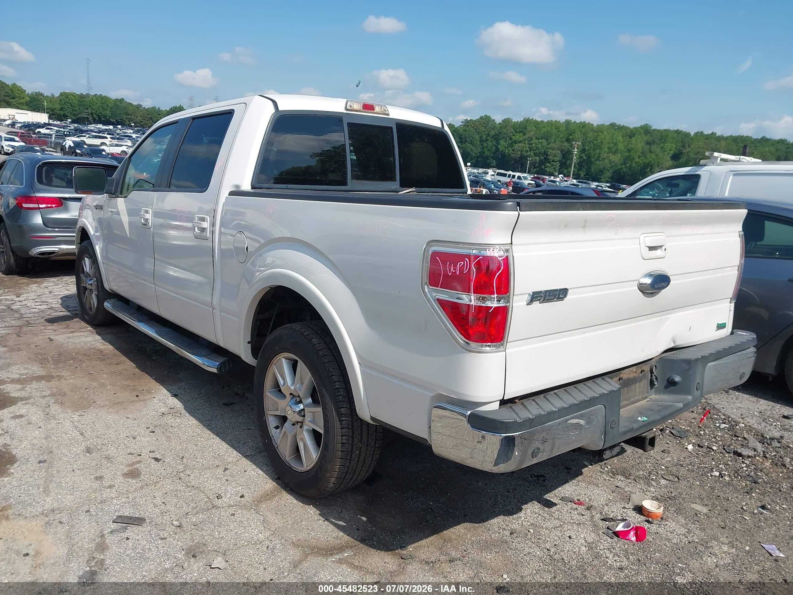2010 Ford F-150 Platinum White vin: 1FTFW1CV2AFC60050