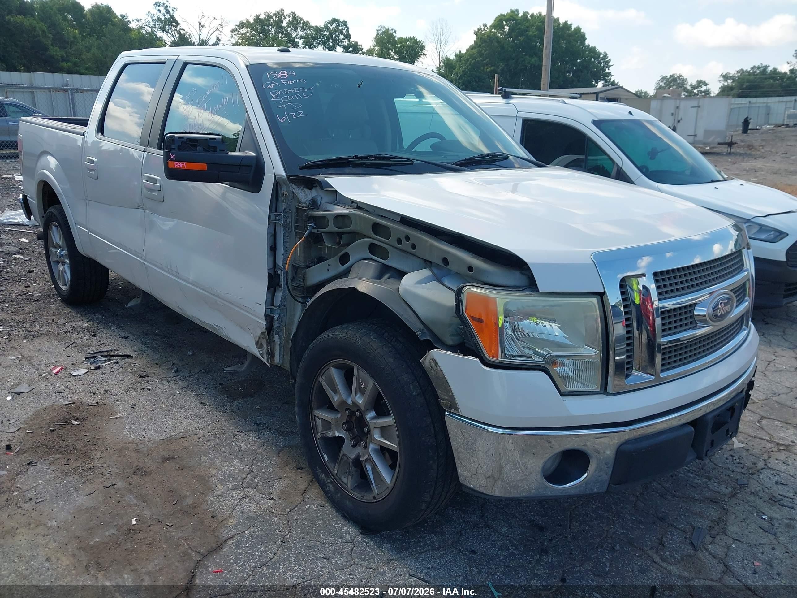 2010 Ford F-150 Platinum White vin: 1FTFW1CV2AFC60050