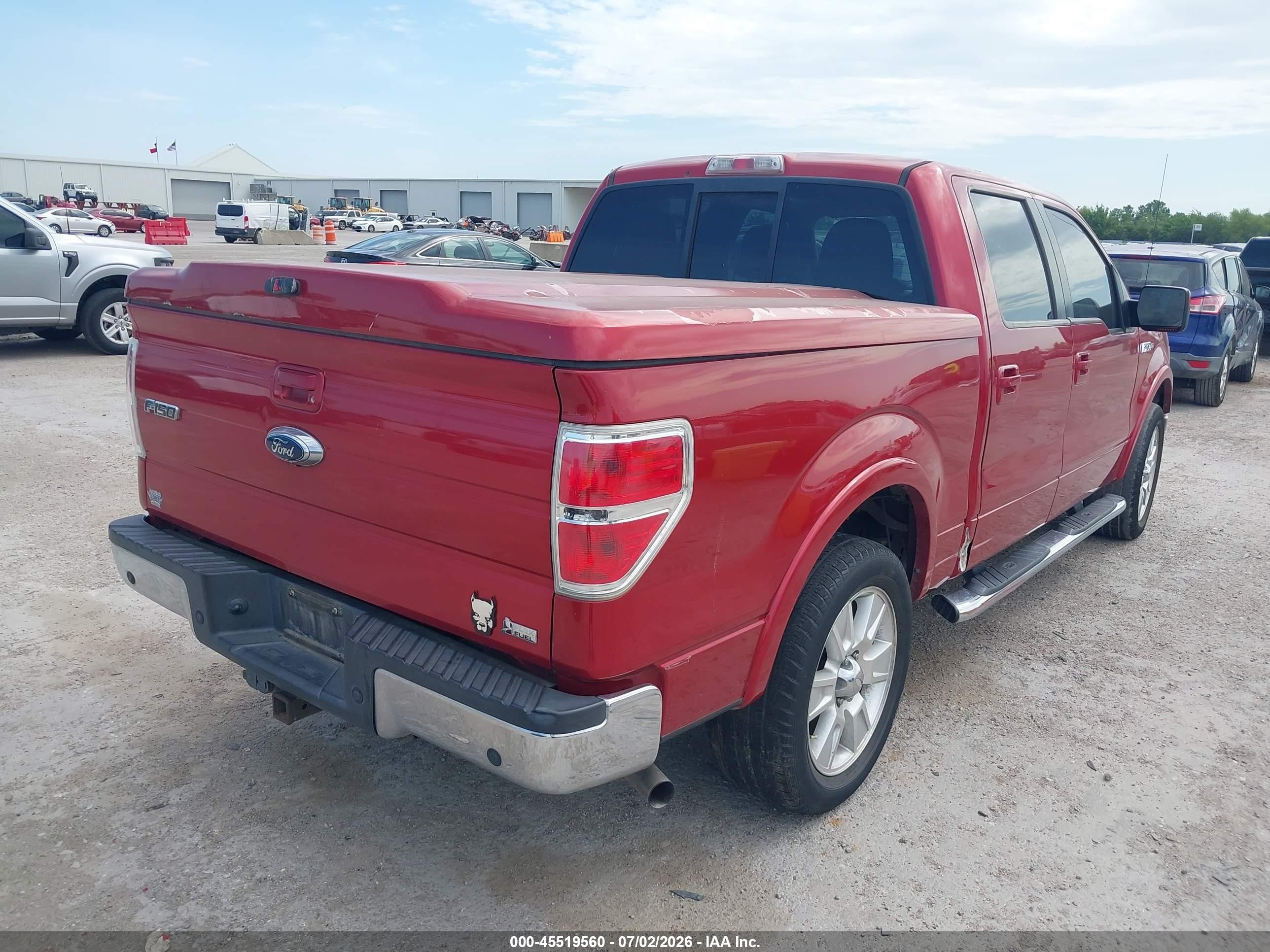 2010 Ford F-150 Fx2 Sport/harley-davidson/king Ranch/lariat/platinum/xl/xlt Red vin: 1FTFW1CV2AFD93603