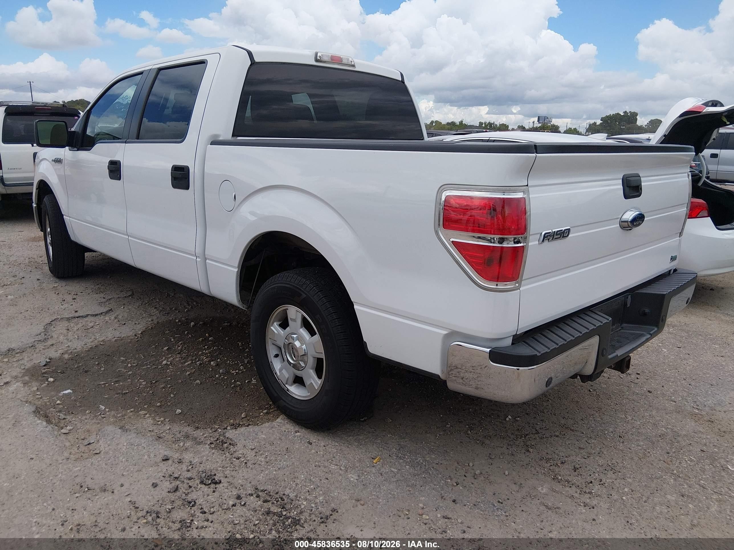 2010 Ford F-150 Fx2 Sport/harley-davidson/king Ranch/lariat/platinum/xl/xlt White vin: 1FTFW1CV2AFD94136