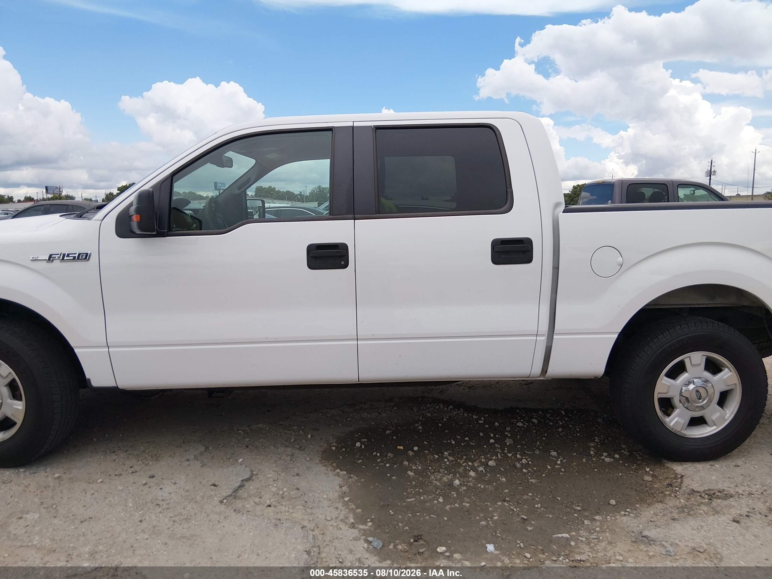 2010 Ford F-150 Fx2 Sport/harley-davidson/king Ranch/lariat/platinum/xl/xlt White vin: 1FTFW1CV2AFD94136