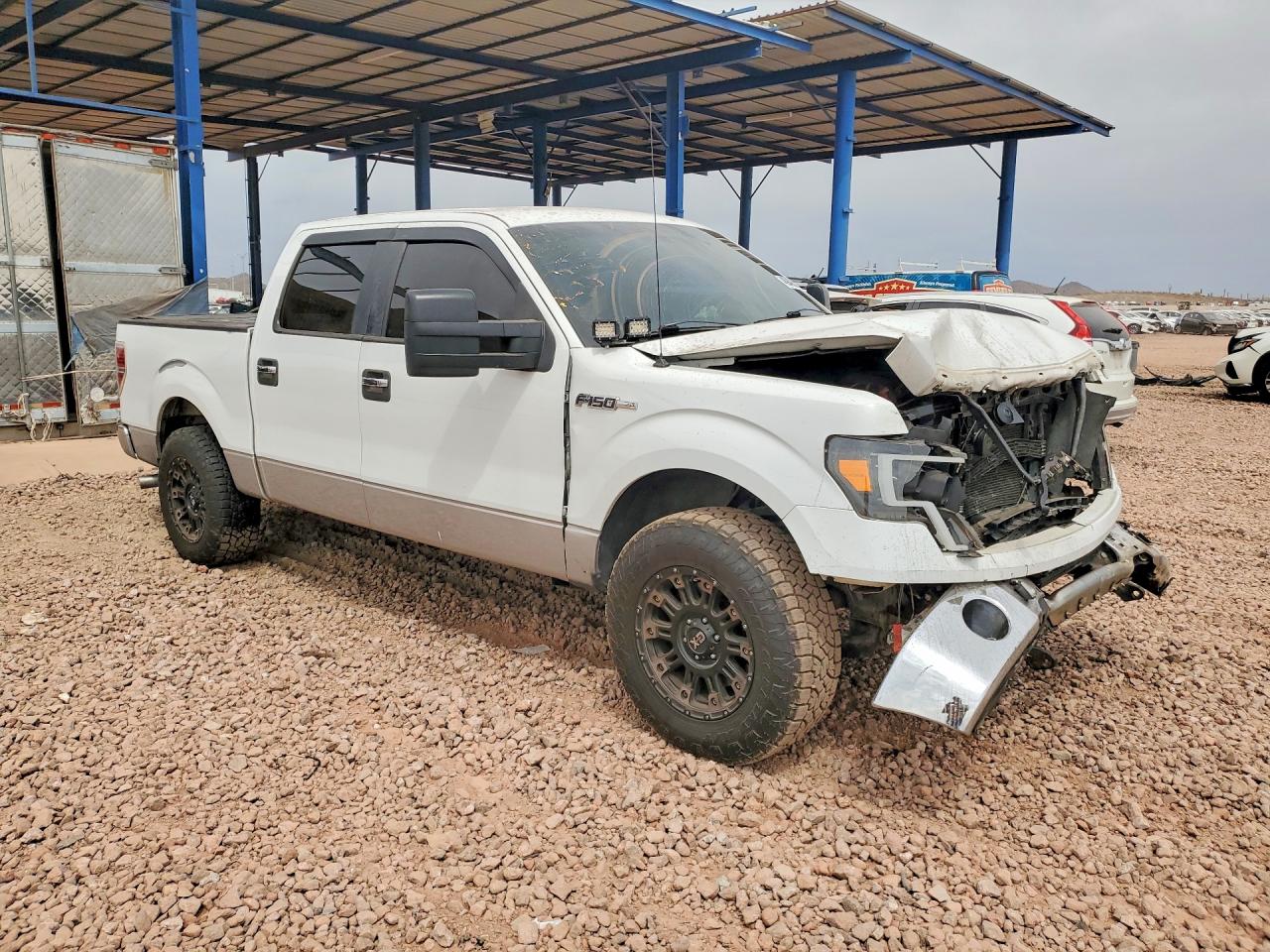 2010 Ford F150 Supercrew White vin: 1FTFW1CV2AKA22075