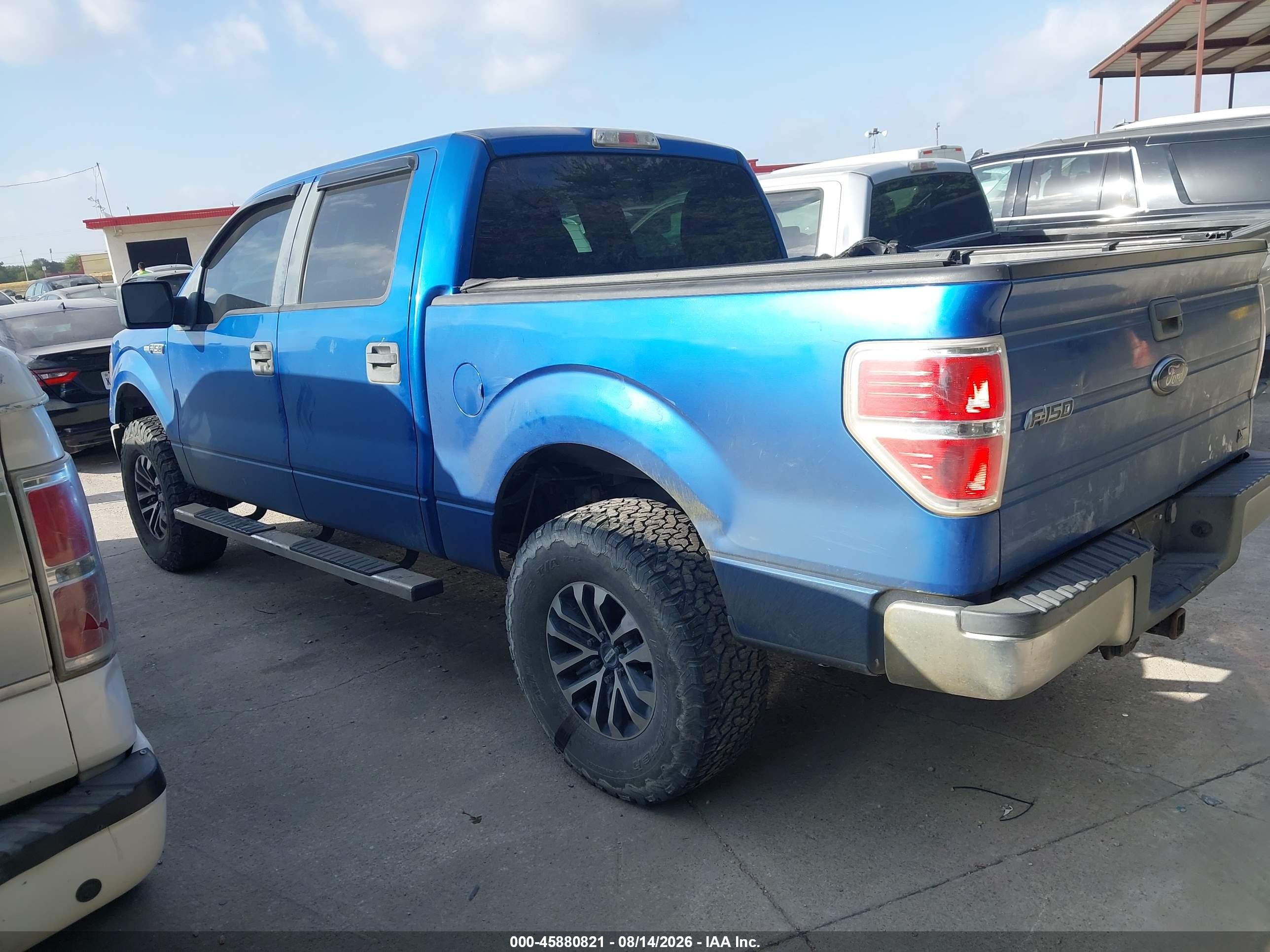 2010 Ford F-150 Fx2 Sport/harley-davidson/king Ranch/lariat/platinum/xl/xlt Blue vin: 1FTFW1CV2AKA58199