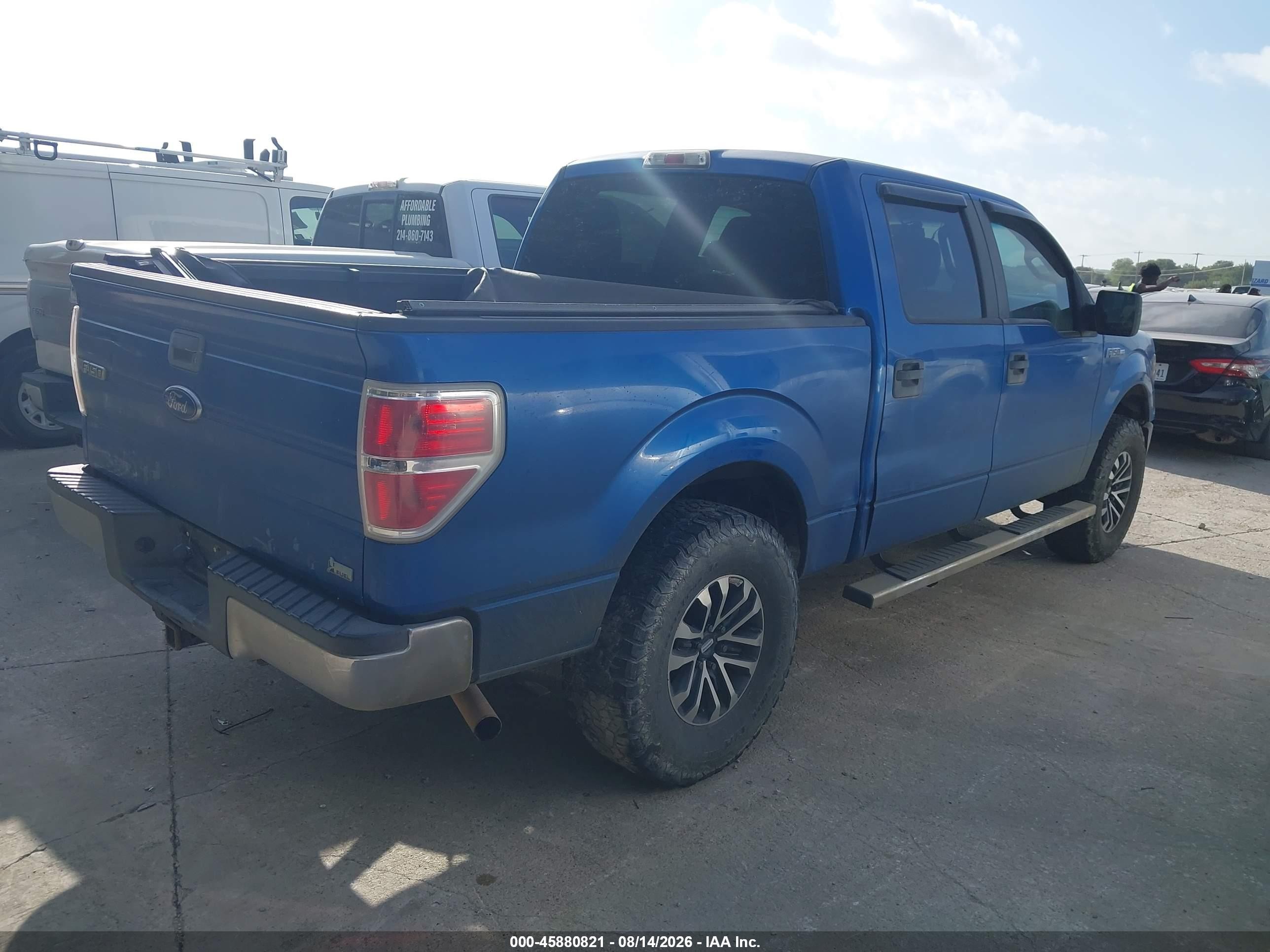 2010 Ford F-150 Fx2 Sport/harley-davidson/king Ranch/lariat/platinum/xl/xlt Blue vin: 1FTFW1CV2AKA58199