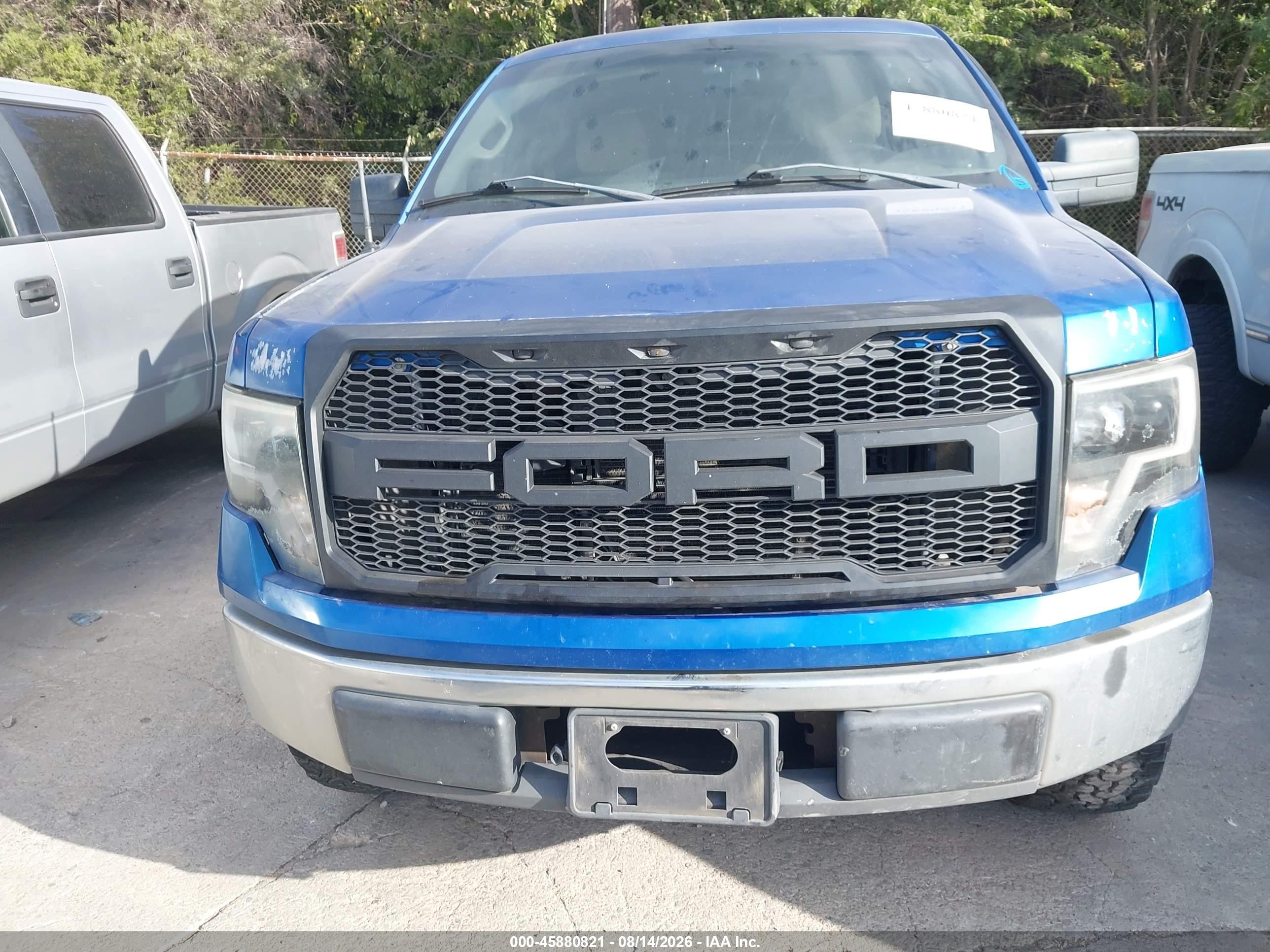 2010 Ford F-150 Fx2 Sport/harley-davidson/king Ranch/lariat/platinum/xl/xlt Blue vin: 1FTFW1CV2AKA58199
