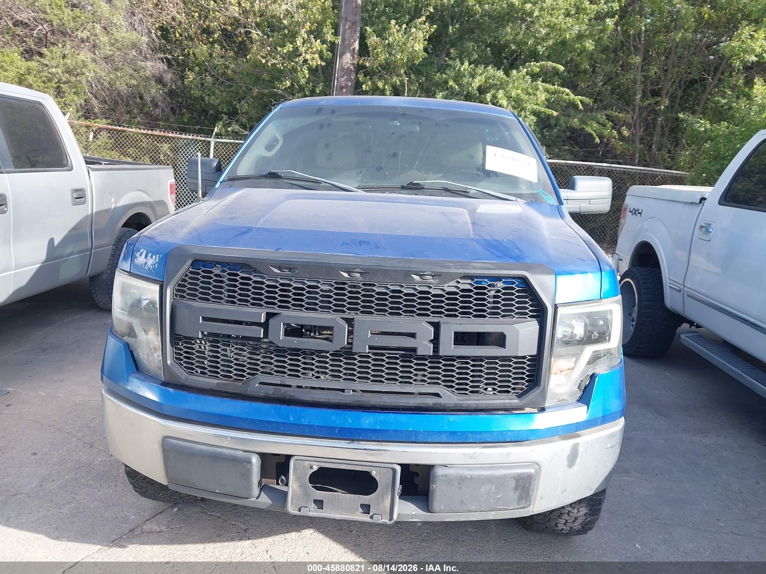 2010 Ford F-150 Fx2 Sport/harley-davidson/king Ranch/lariat/platinum/xl/xlt Blue vin: 1FTFW1CV2AKA58199