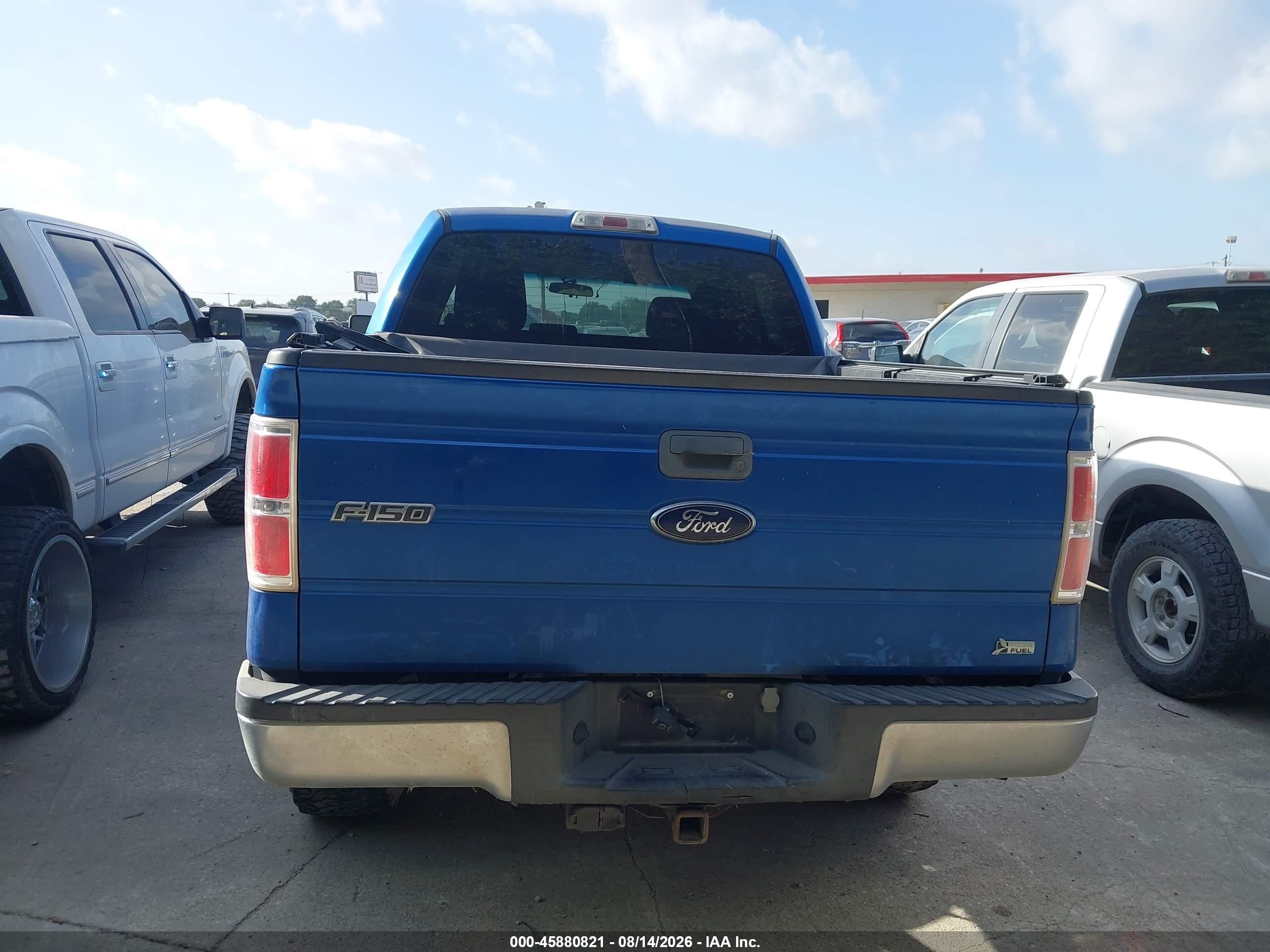 2010 Ford F-150 Fx2 Sport/harley-davidson/king Ranch/lariat/platinum/xl/xlt Blue vin: 1FTFW1CV2AKA58199