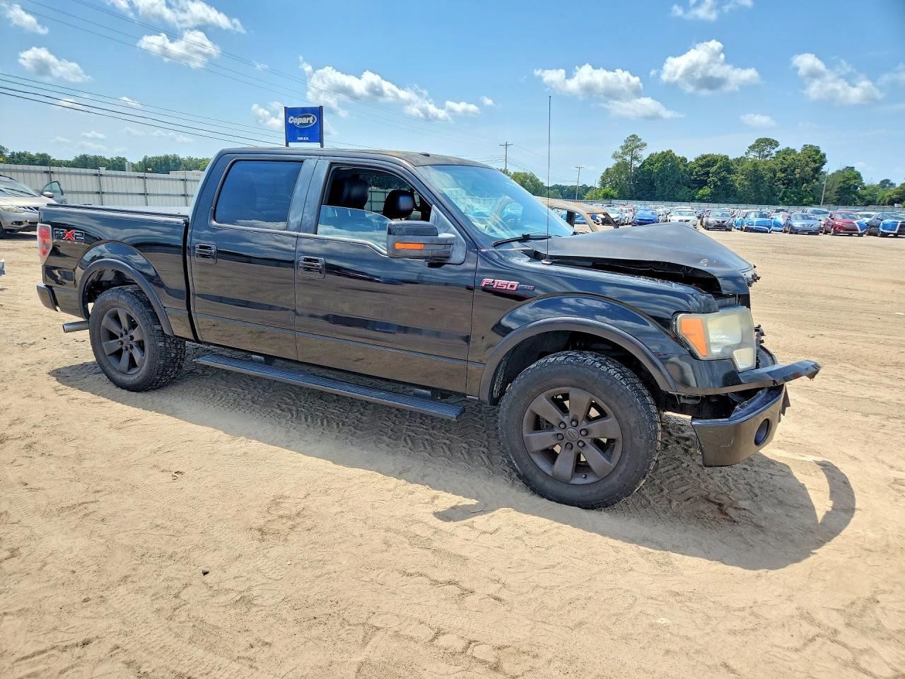 2010 Ford F150 Supercrew Black vin: 1FTFW1CV2AKB98222