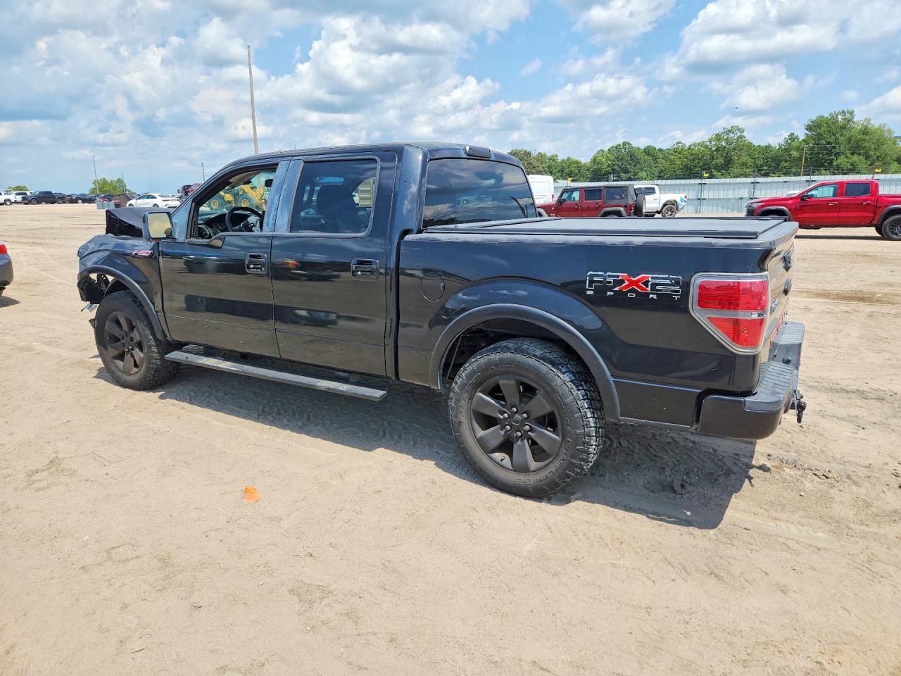 2010 Ford F150 Supercrew Black vin: 1FTFW1CV2AKB98222