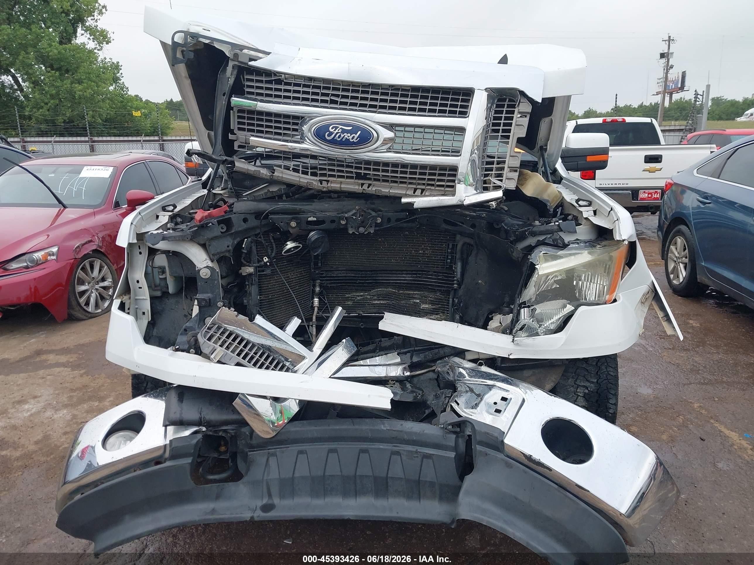 2010 Ford F-150 Fx2 Sport/harley-davidson/king Ranch/lariat/platinum/xl/xlt White vin: 1FTFW1CV3AFB23554