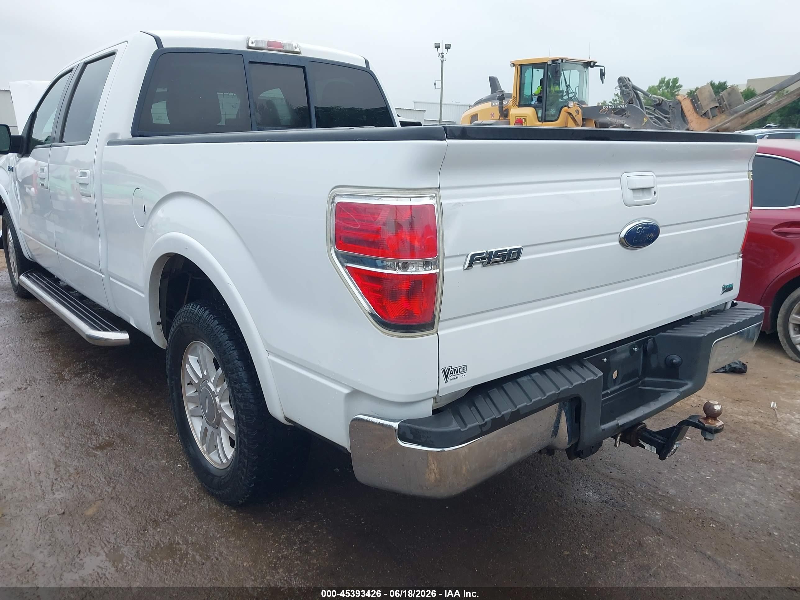 2010 Ford F-150 Fx2 Sport/harley-davidson/king Ranch/lariat/platinum/xl/xlt White vin: 1FTFW1CV3AFB23554