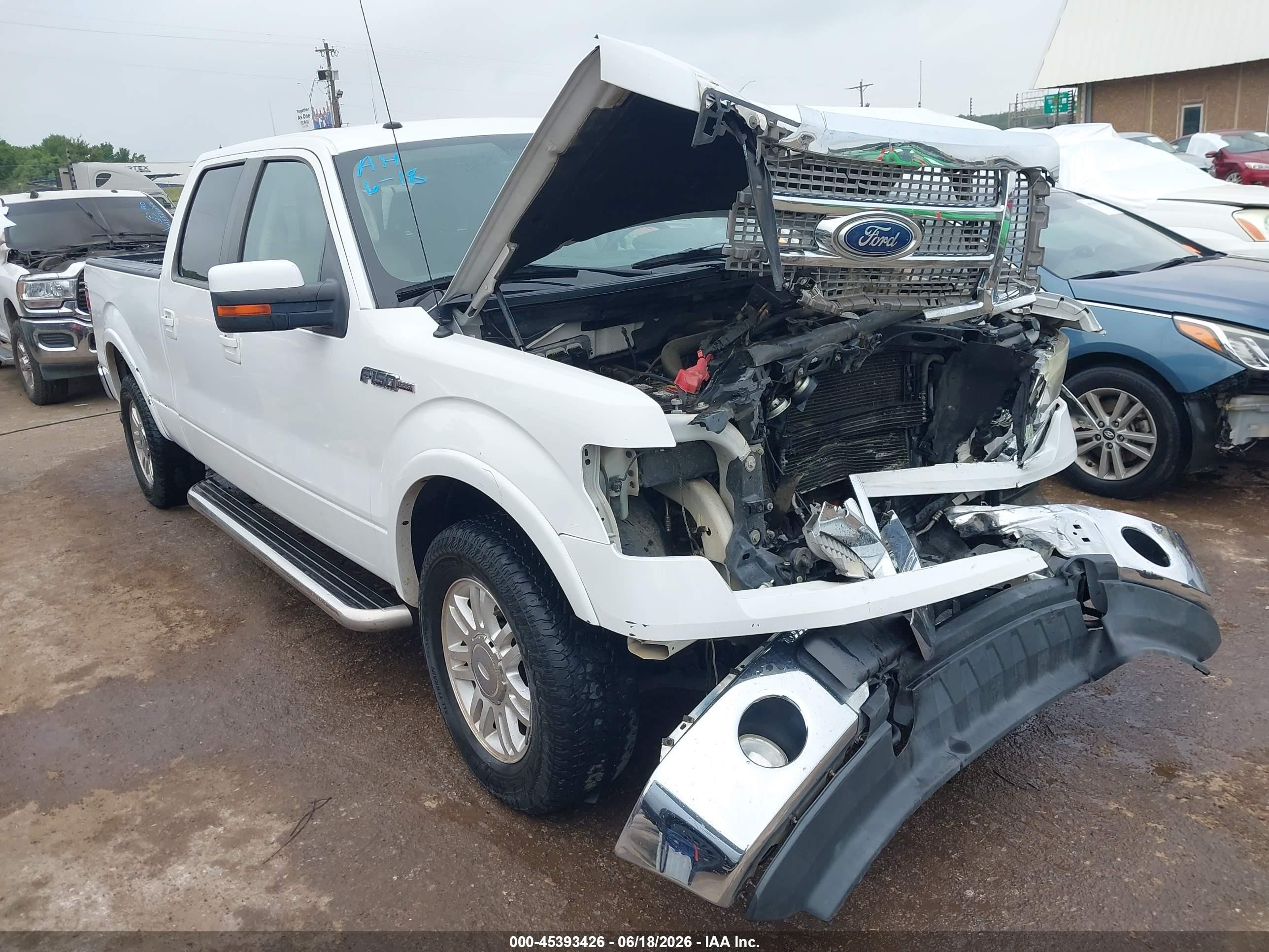 2010 Ford F-150 Fx2 Sport/harley-davidson/king Ranch/lariat/platinum/xl/xlt White vin: 1FTFW1CV3AFB23554