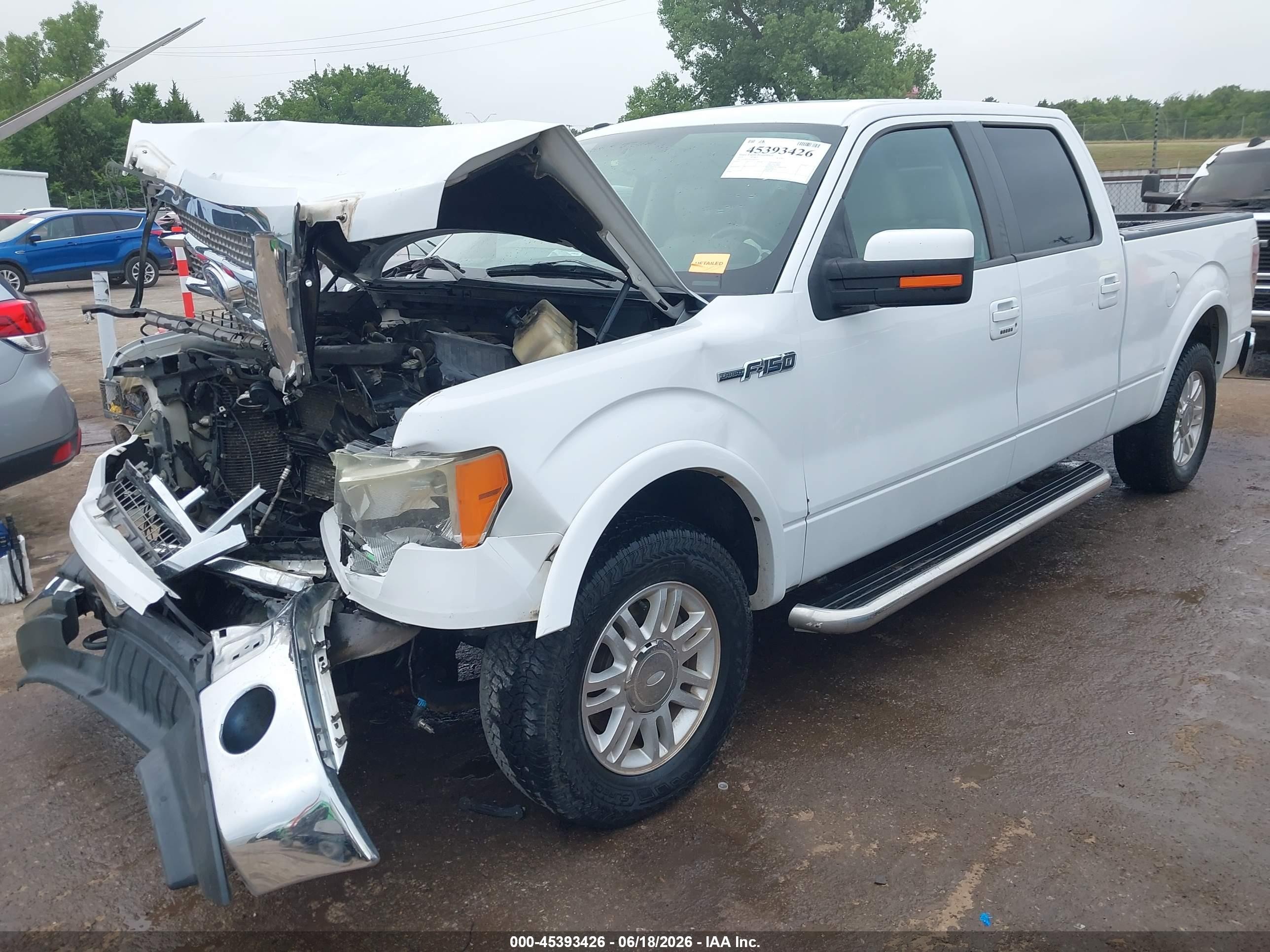 2010 Ford F-150 Fx2 Sport/harley-davidson/king Ranch/lariat/platinum/xl/xlt White vin: 1FTFW1CV3AFB23554