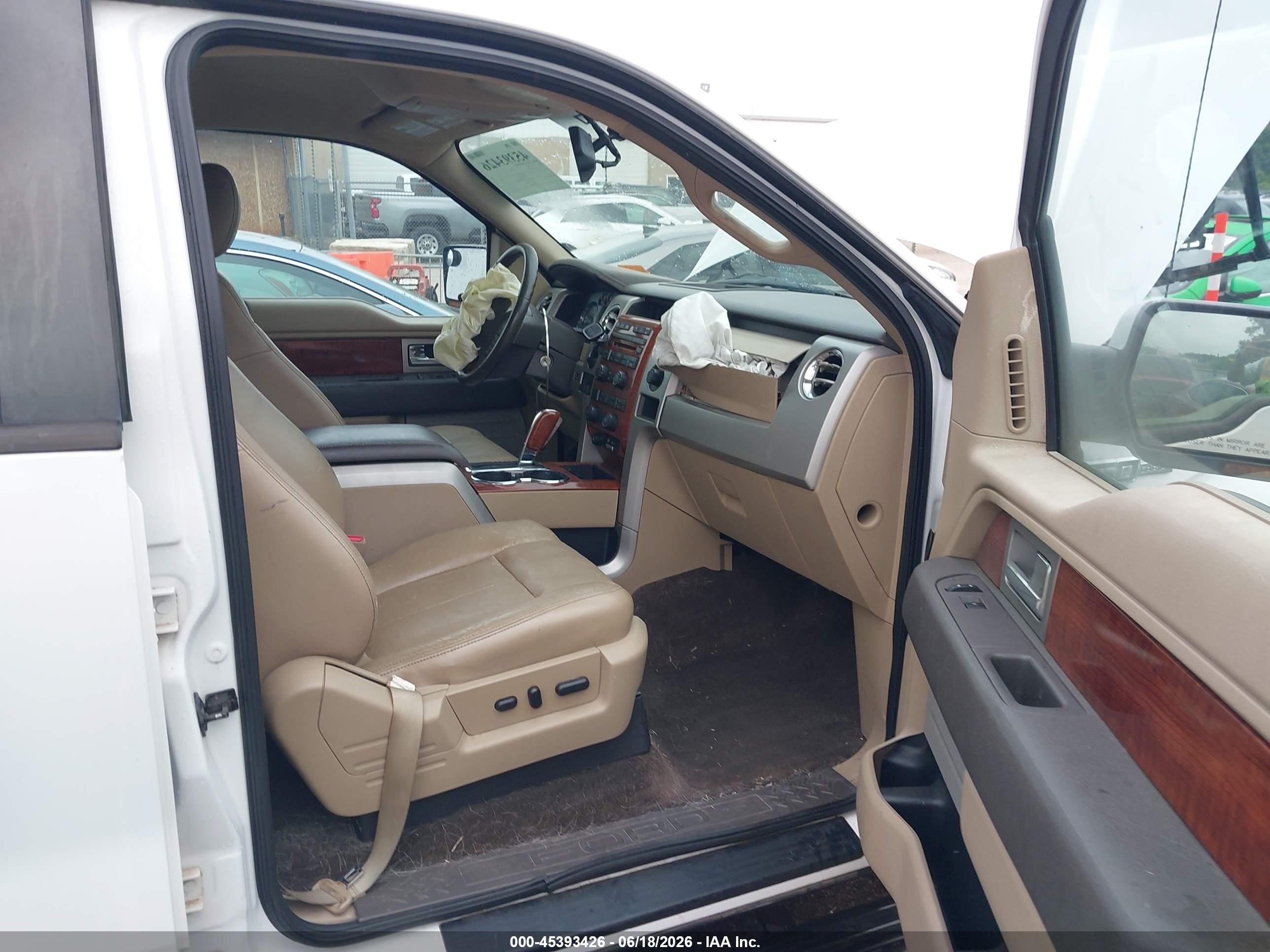 2010 Ford F-150 Fx2 Sport/harley-davidson/king Ranch/lariat/platinum/xl/xlt White vin: 1FTFW1CV3AFB23554
